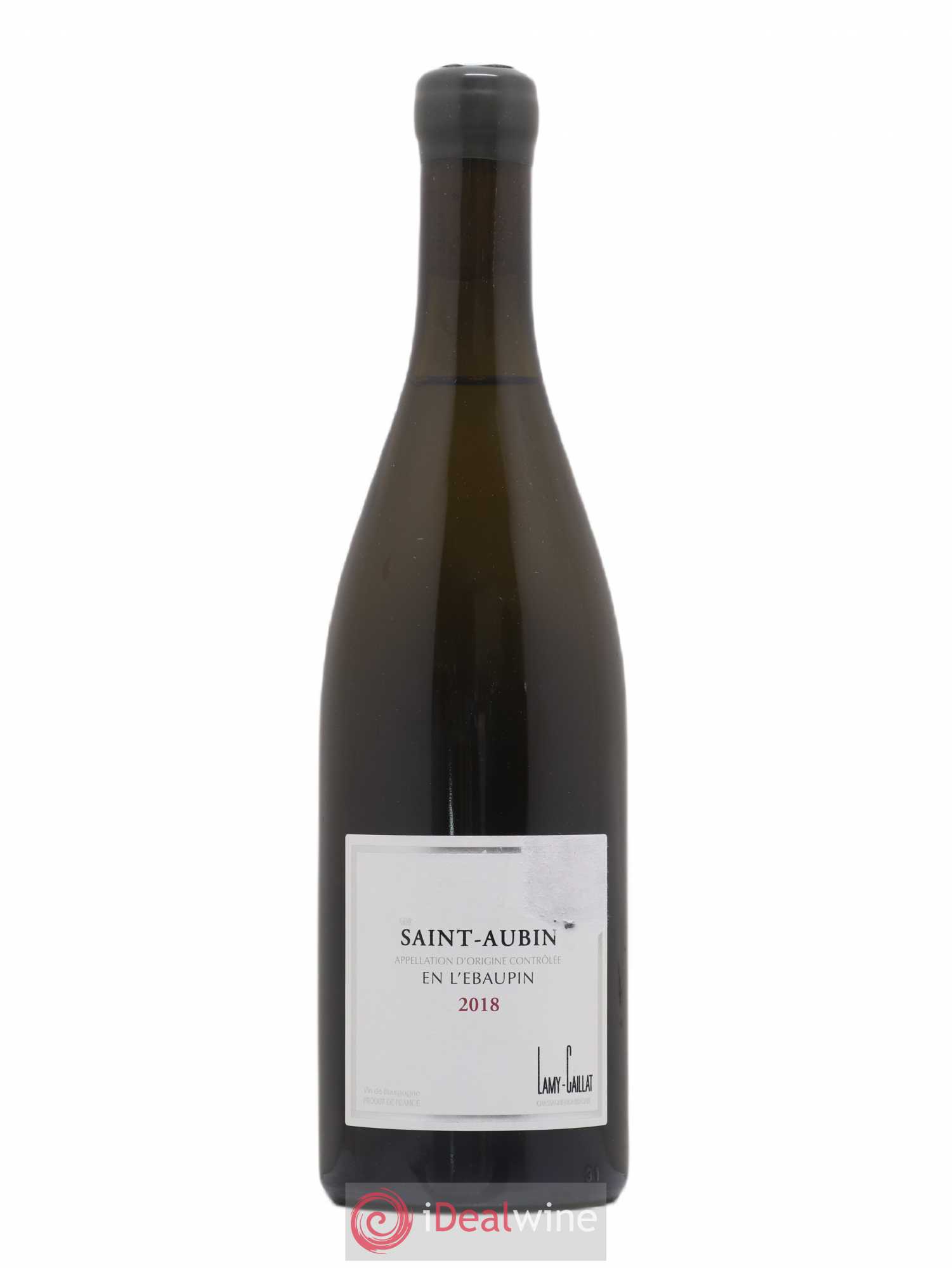 Saint-Aubin En l'Ebaupin Lamy-Caillat (Domaine) 2018 - Lot de 1 bouteille - 0