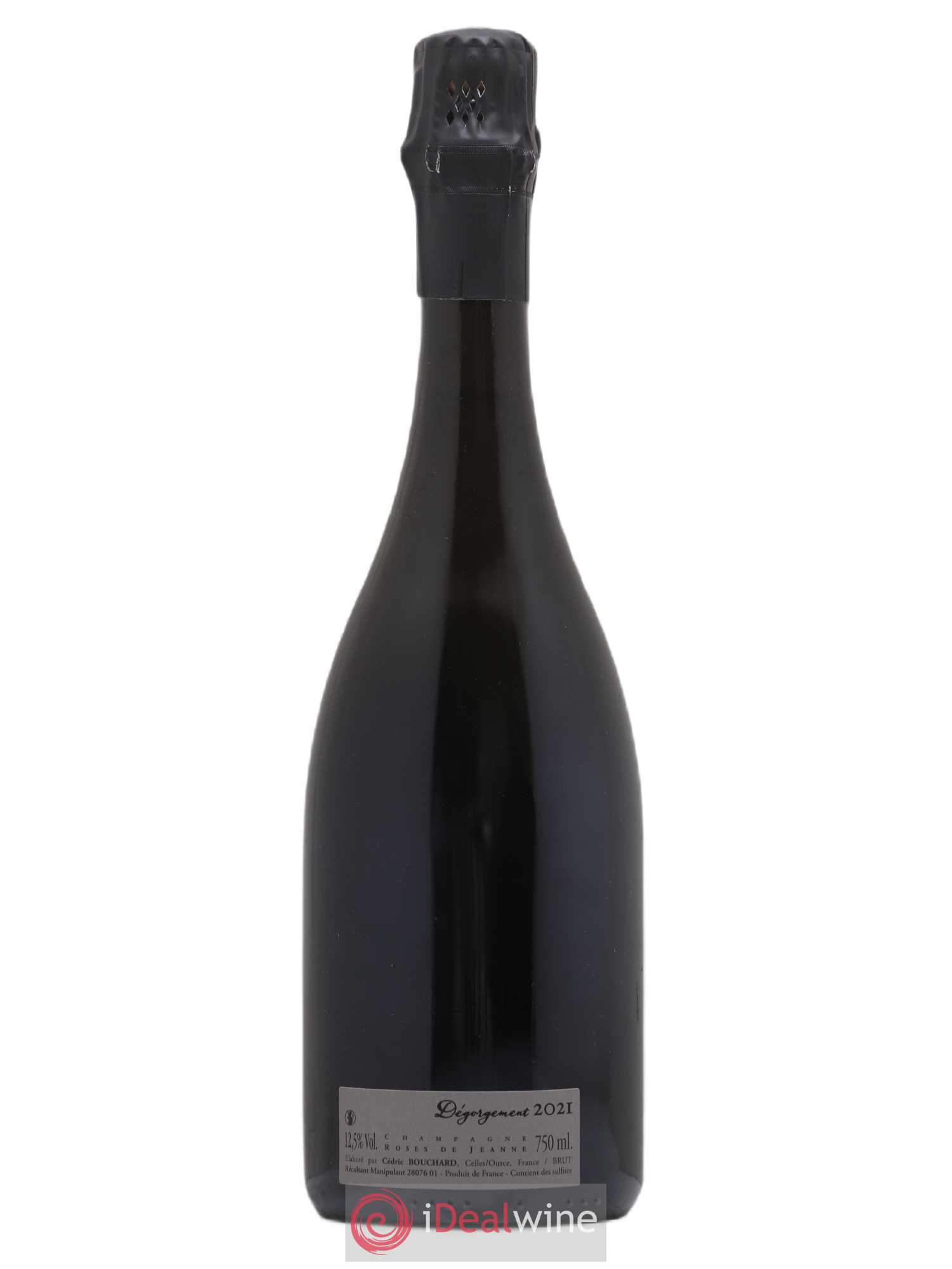 Roses de Jeanne Côte de Béchalin Blanc de Noirs Cédric Bouchard Brut 2014 - Lot de 1 bouteille - 1