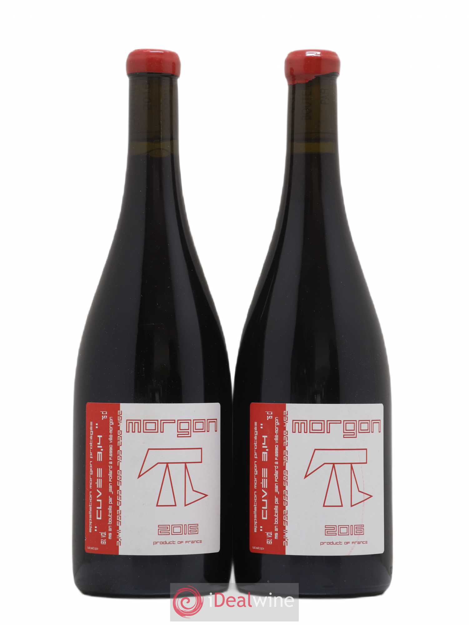 Morgon 3.14 Jean Foillard 2016 - Lot de 2 bouteilles - 0