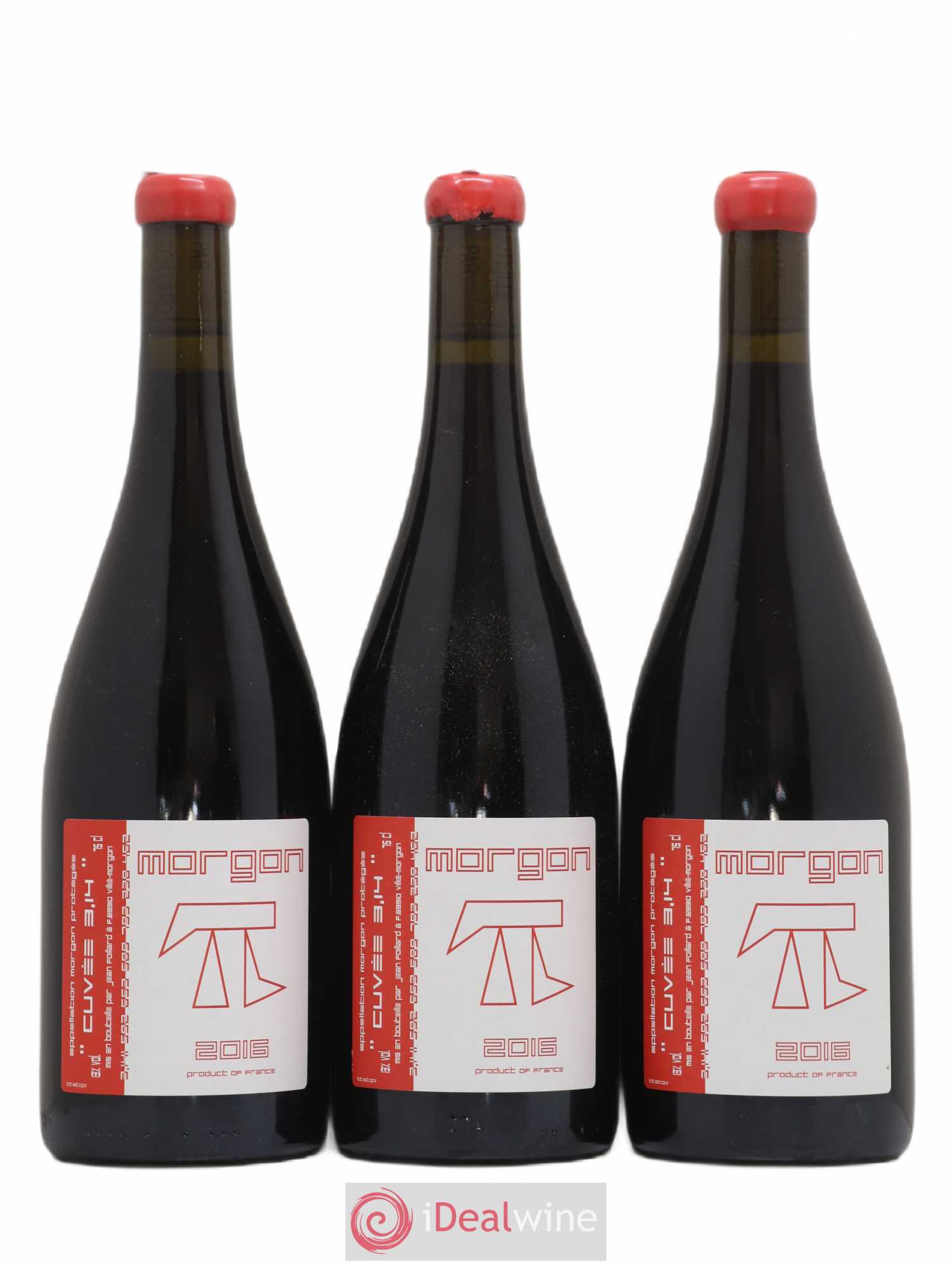 Morgon 3.14 Jean Foillard 2016 - Lot de 6 bouteilles - 1