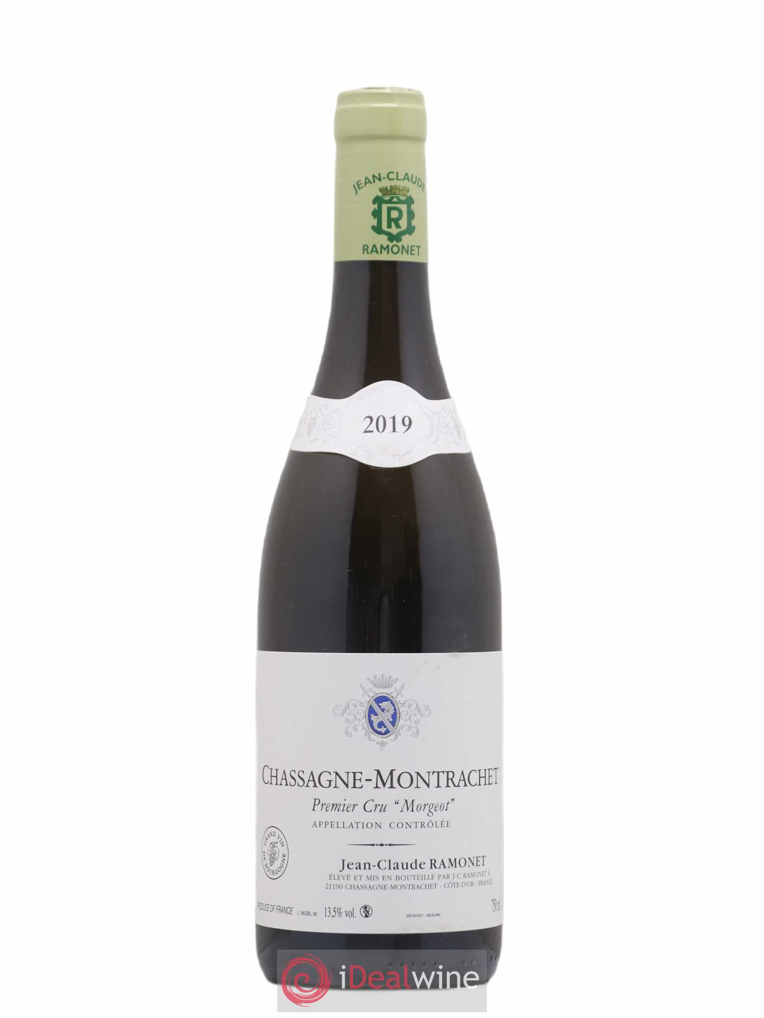 Chassagne-Montrachet 1er Cru Morgeot Ramonet (Domaine) 2019 - Lot de 1 bouteille - 0