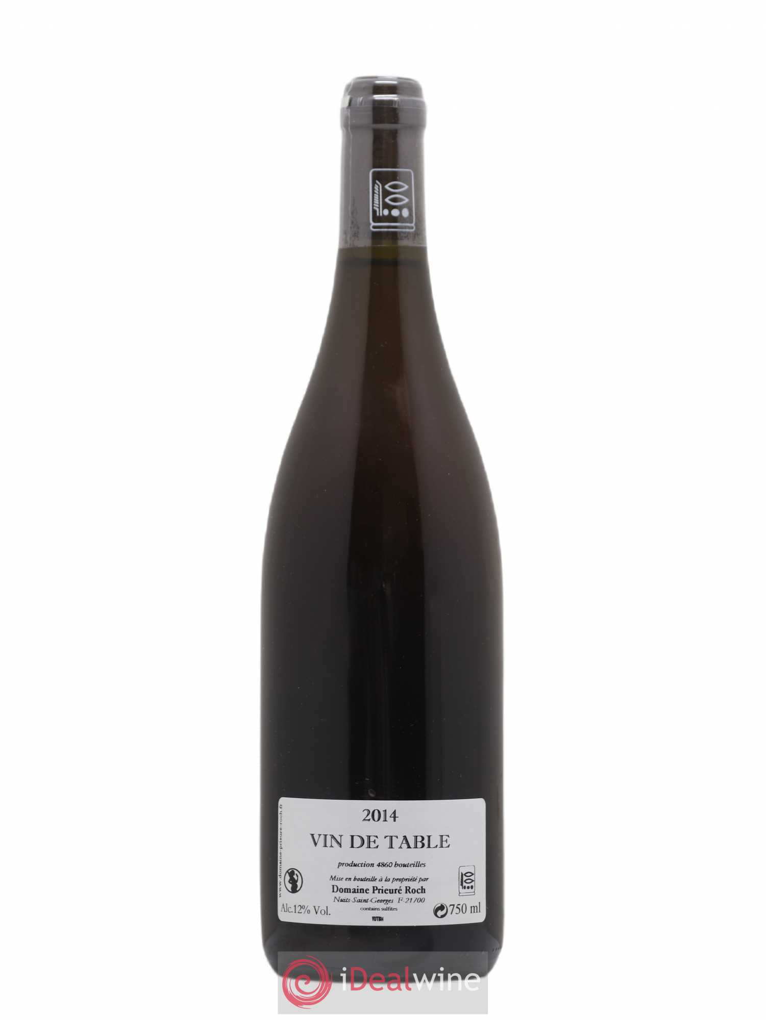 Vin de France Blanc de Macération Prieuré Roch 2014 - Lot de 1 bouteille - 1