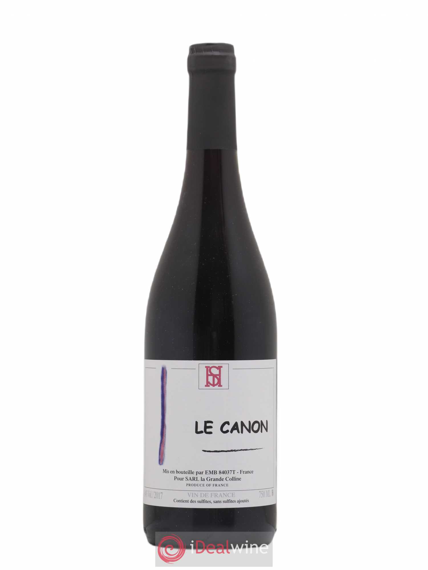 Vin de France Le Canon Hirotake Ooka - Domaine La Grande Colline 2017 - Lot de 1 bouteille - 0