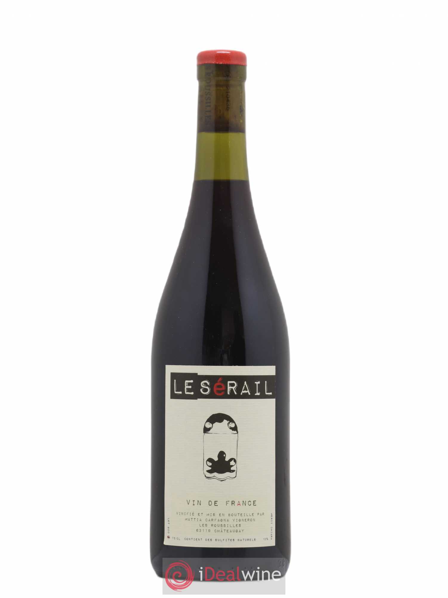 Vin de France Sérail Carfagna 2020 - Lot de 1 bouteille - 0