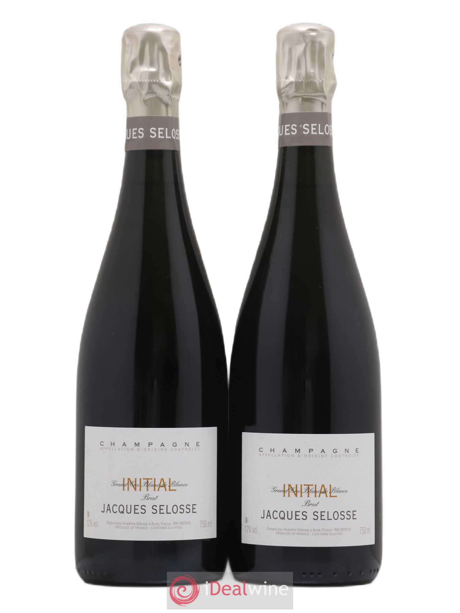 Initial Brut Jacques Selosse Brut - Lot de 2 bouteilles - 0