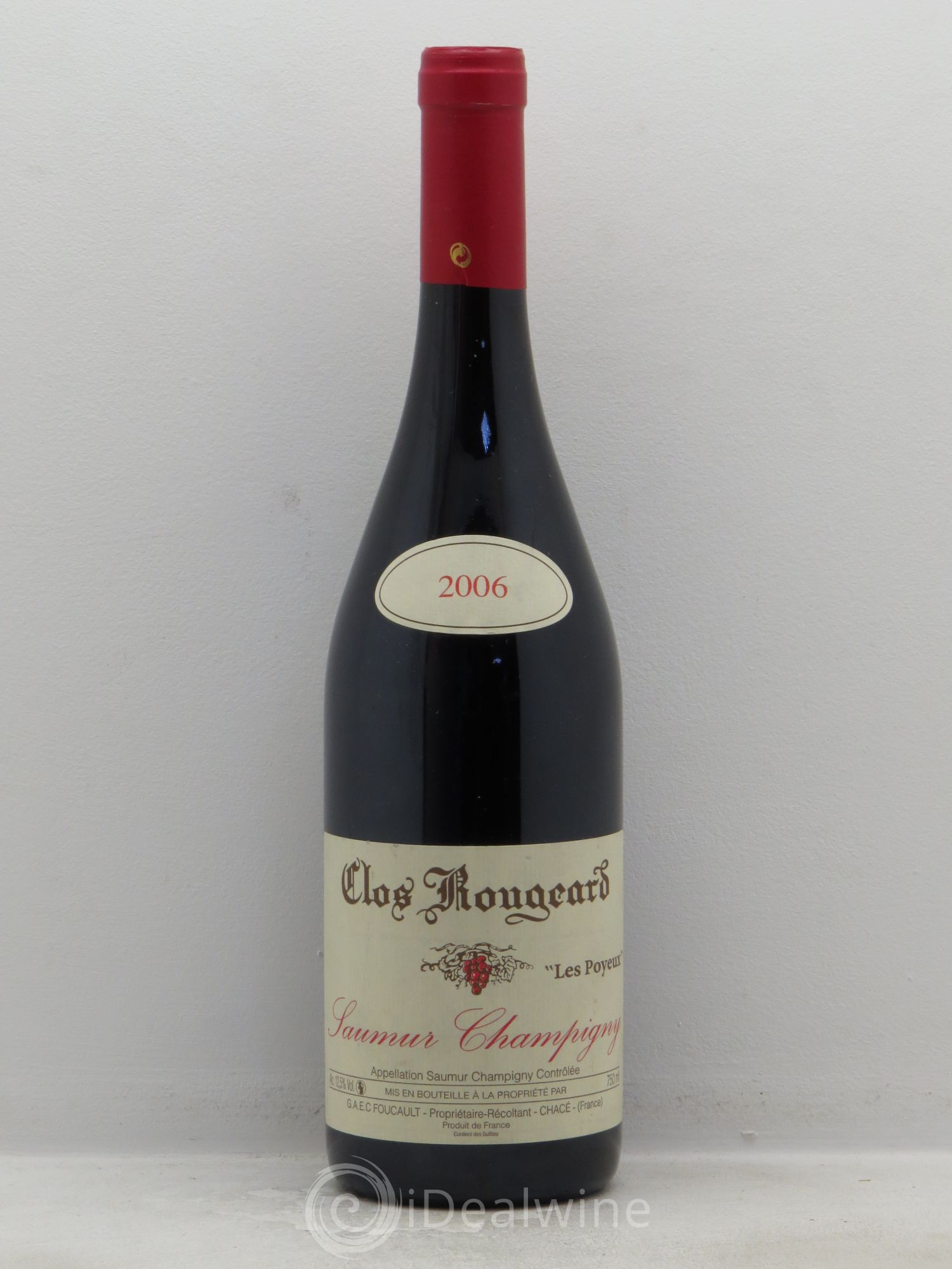 Saumur-Champigny Les Poyeux Clos Rougeard 2006 - Lot de 1 bouteille - 0