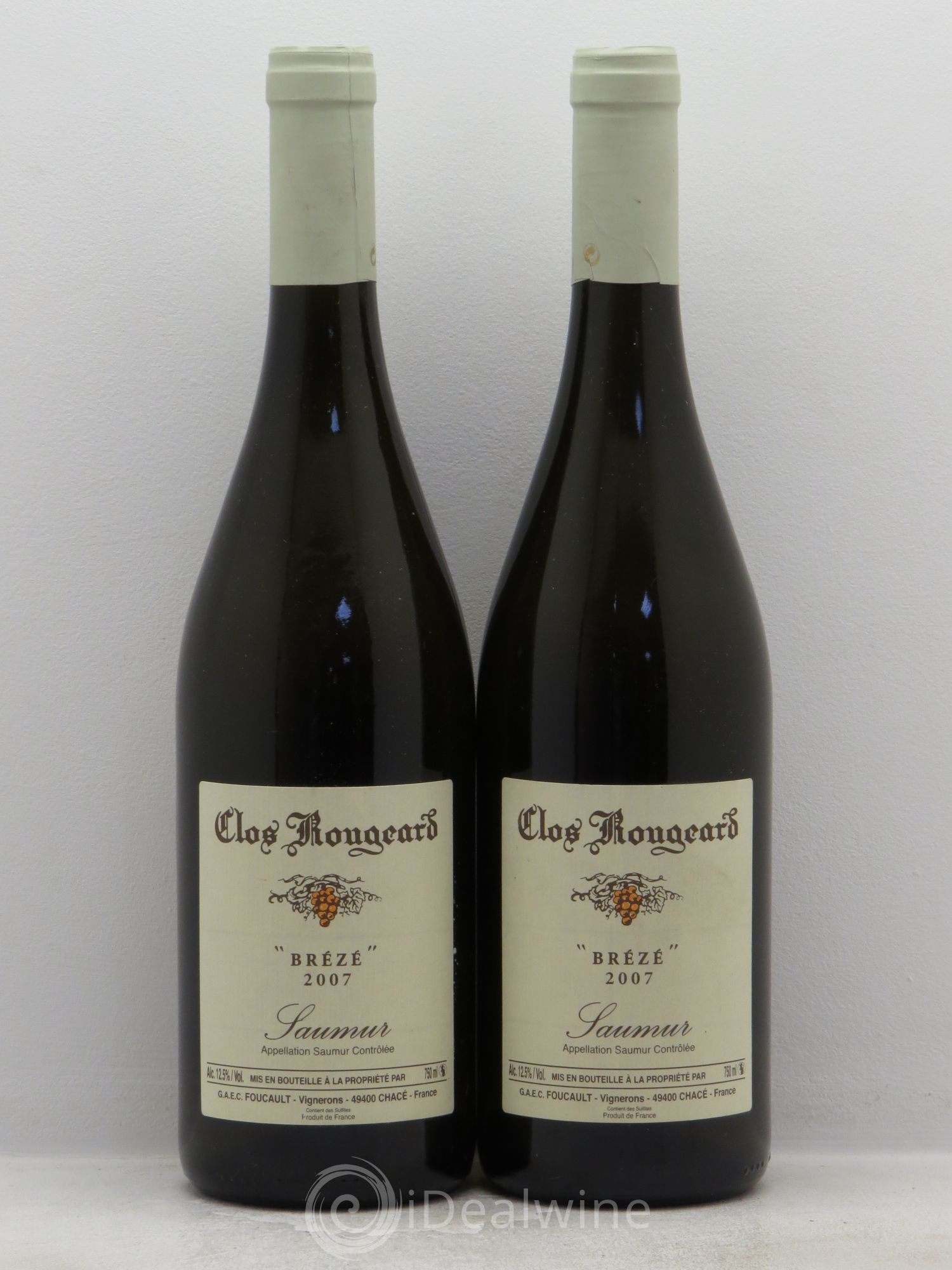 Saumur Brézé Clos Rougeard 2007 - Posten von 2 Flaschen - 0