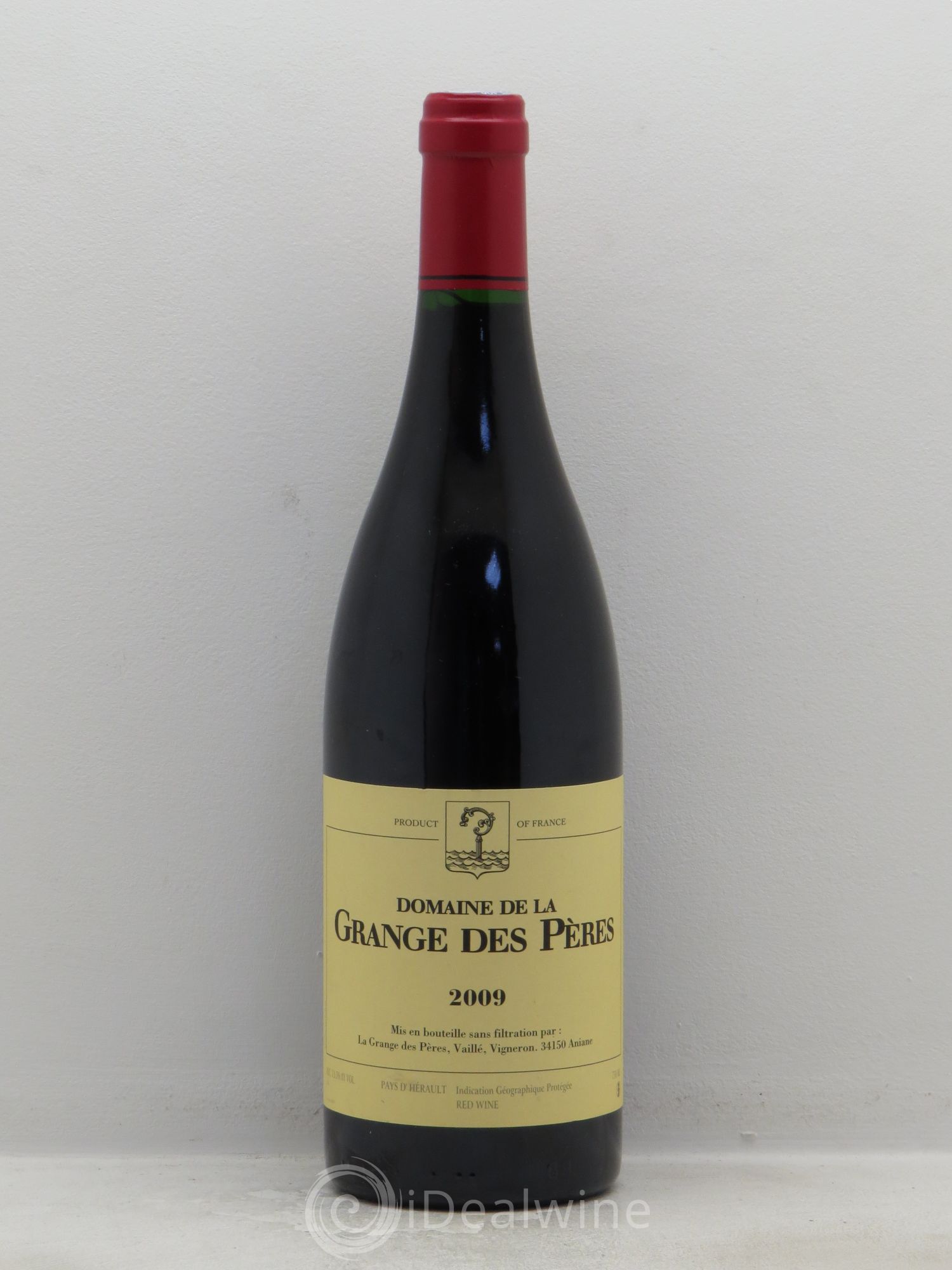 Pays d'Hérault Grange des Pères Laurent Vaillé 2009 - Lot de 1 bouteille - 0