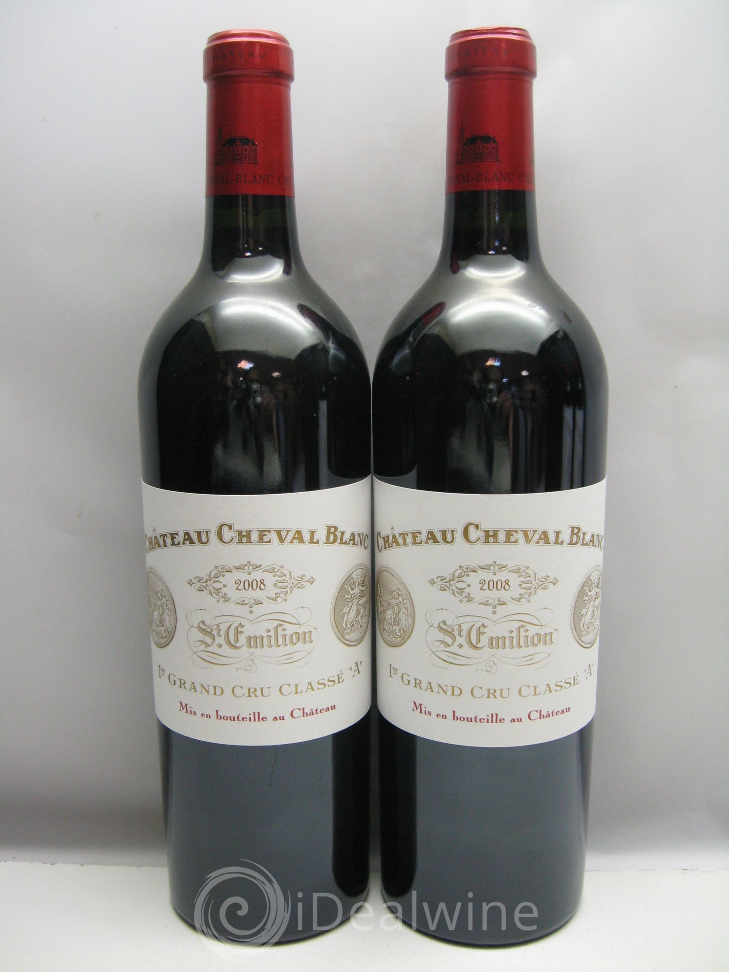 Château Cheval Blanc 1er Grand Cru Classé A 2008 - Lot de 6 bouteilles - 1
