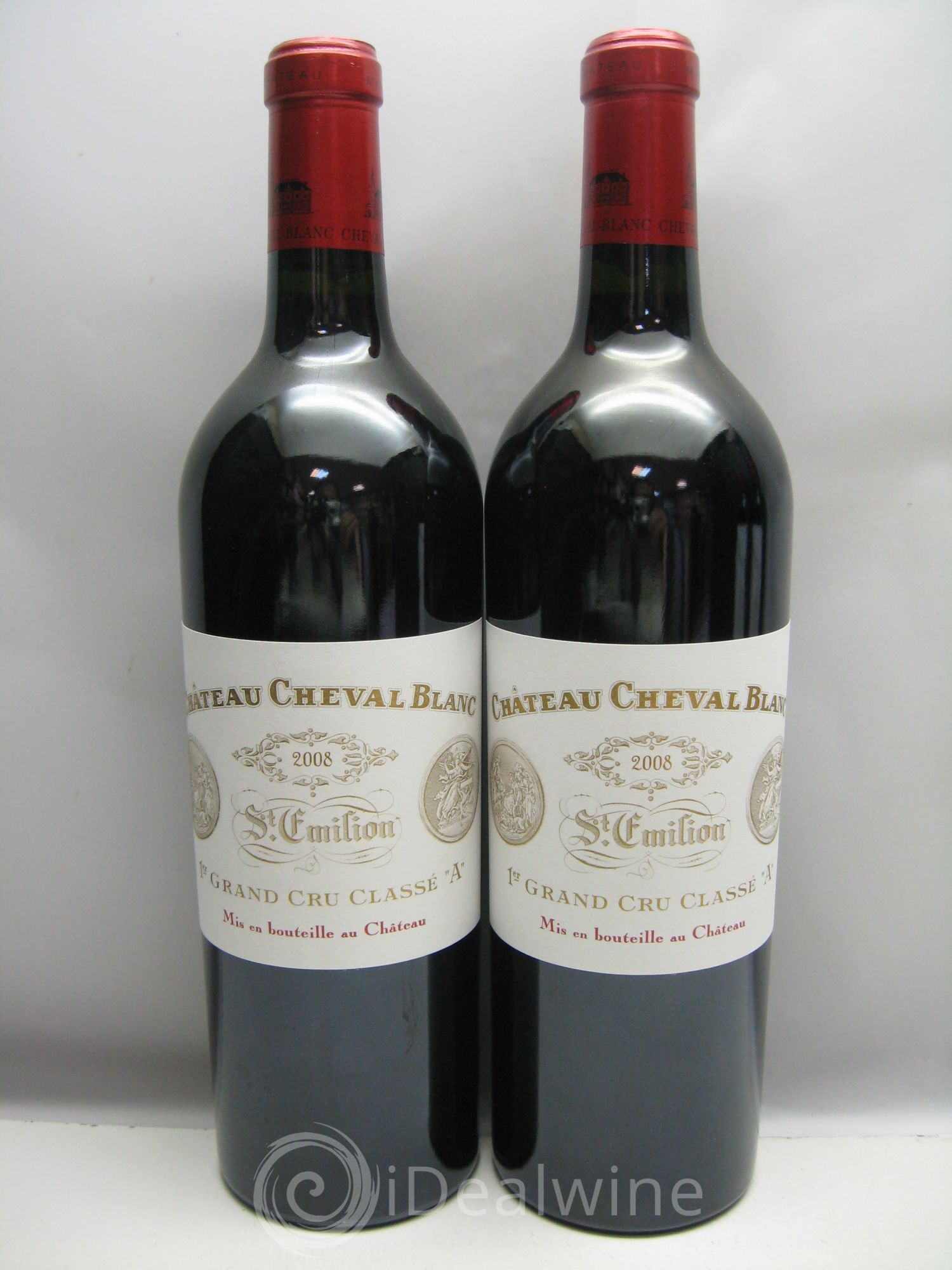 Château Cheval Blanc 1er Grand Cru Classé A 2008 - Lot de 6 bouteilles - 1