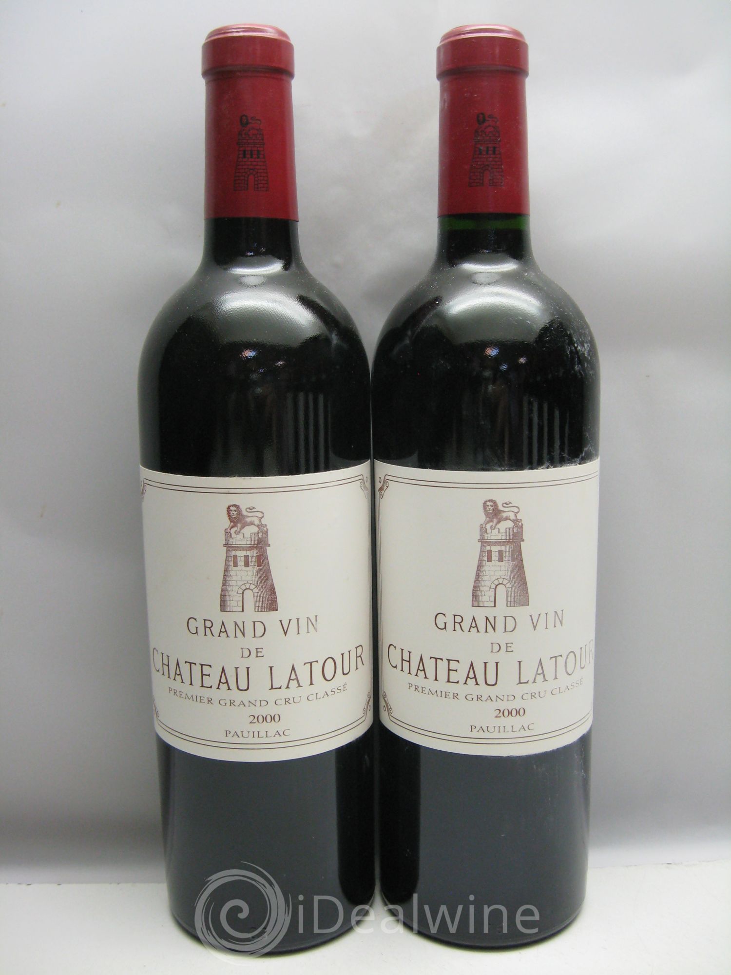 Château Latour 1er Grand Cru Classé (caisse très abimée) 2000 - Lot de 12 bouteilles - 0