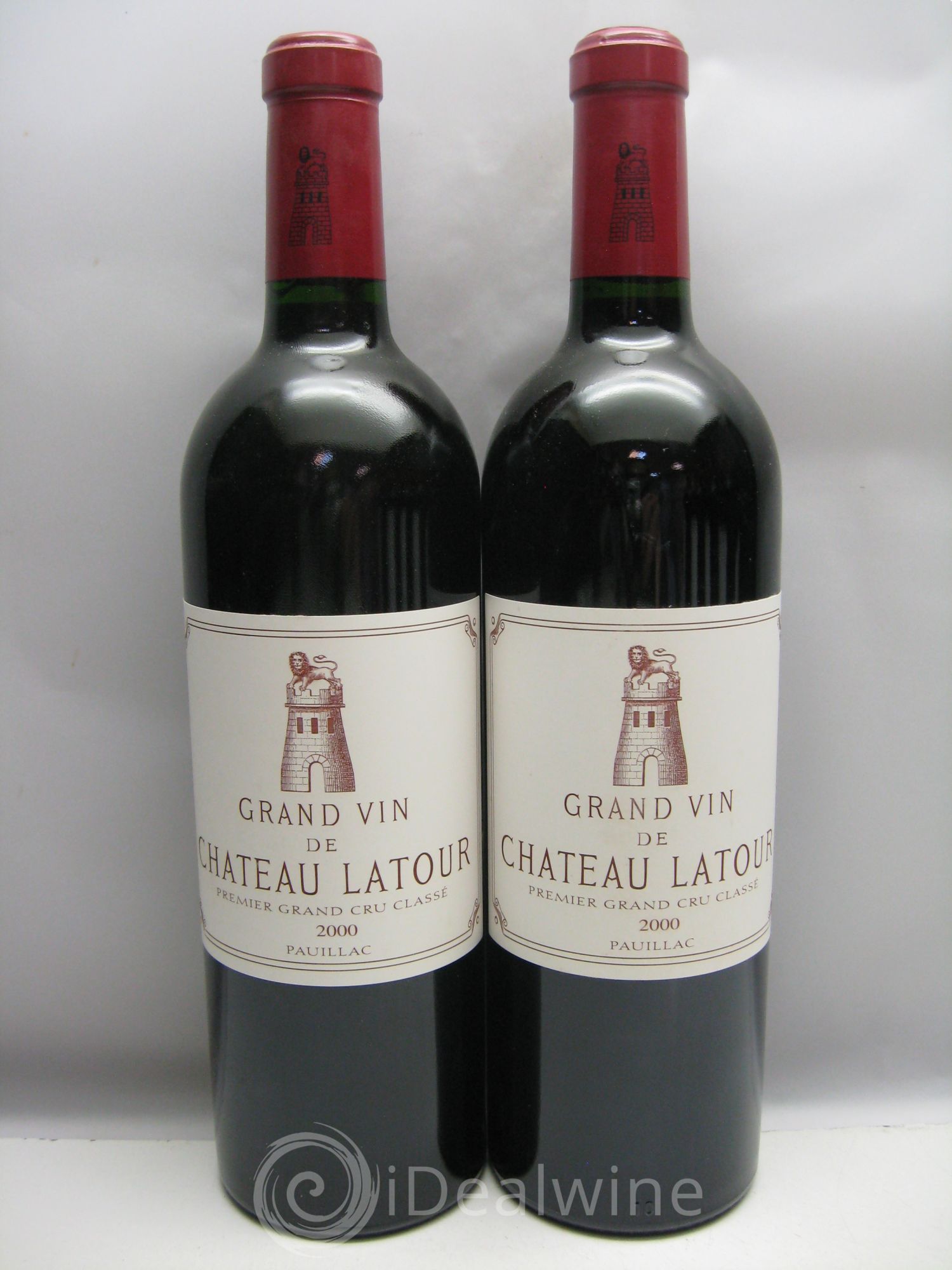 Château Latour 1er Grand Cru Classé (caisse très abimée) 2000 - Lot de 12 bouteilles - 1
