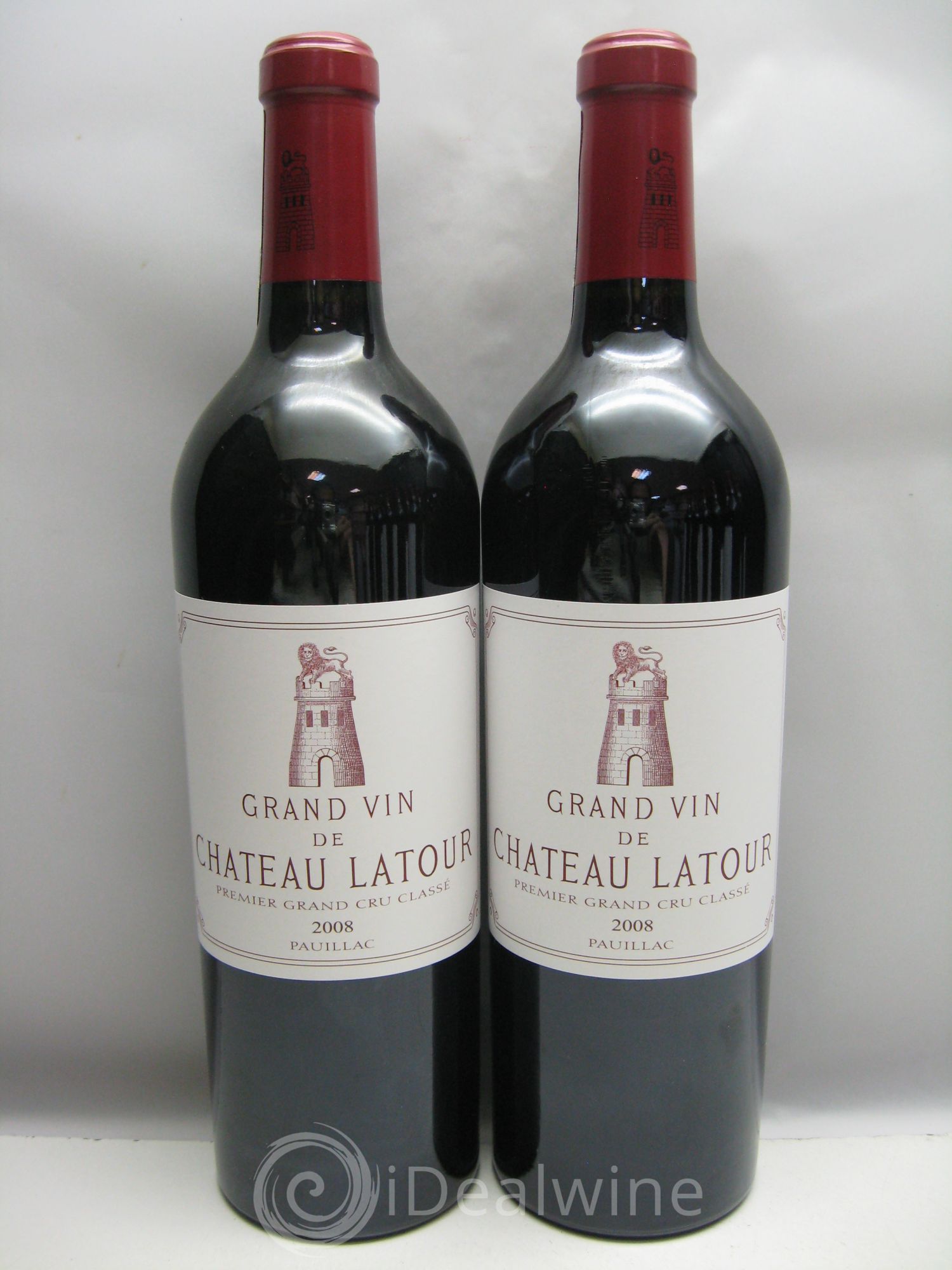 Château Latour 1er Grand Cru Classé 2008 - Lot de 12 bouteilles - 0