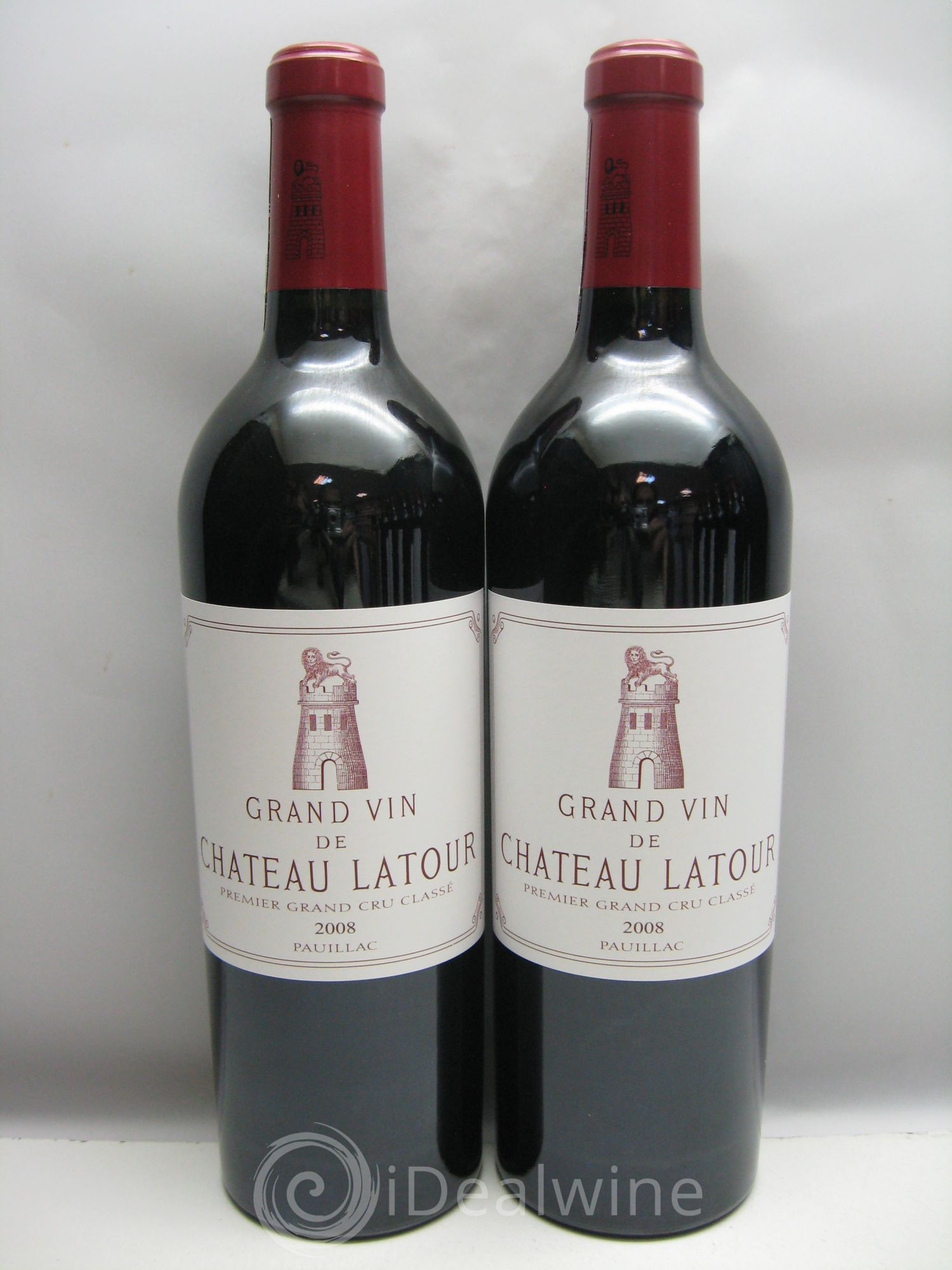 Château Latour 1er Grand Cru Classé 2008 - Lot de 12 bouteilles - 1