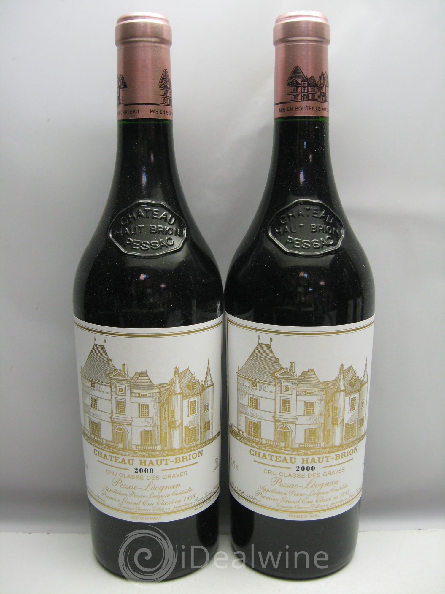 Château Haut Brion 1er Grand Cru Classé 2000 - Lot de 6 bouteilles - 1