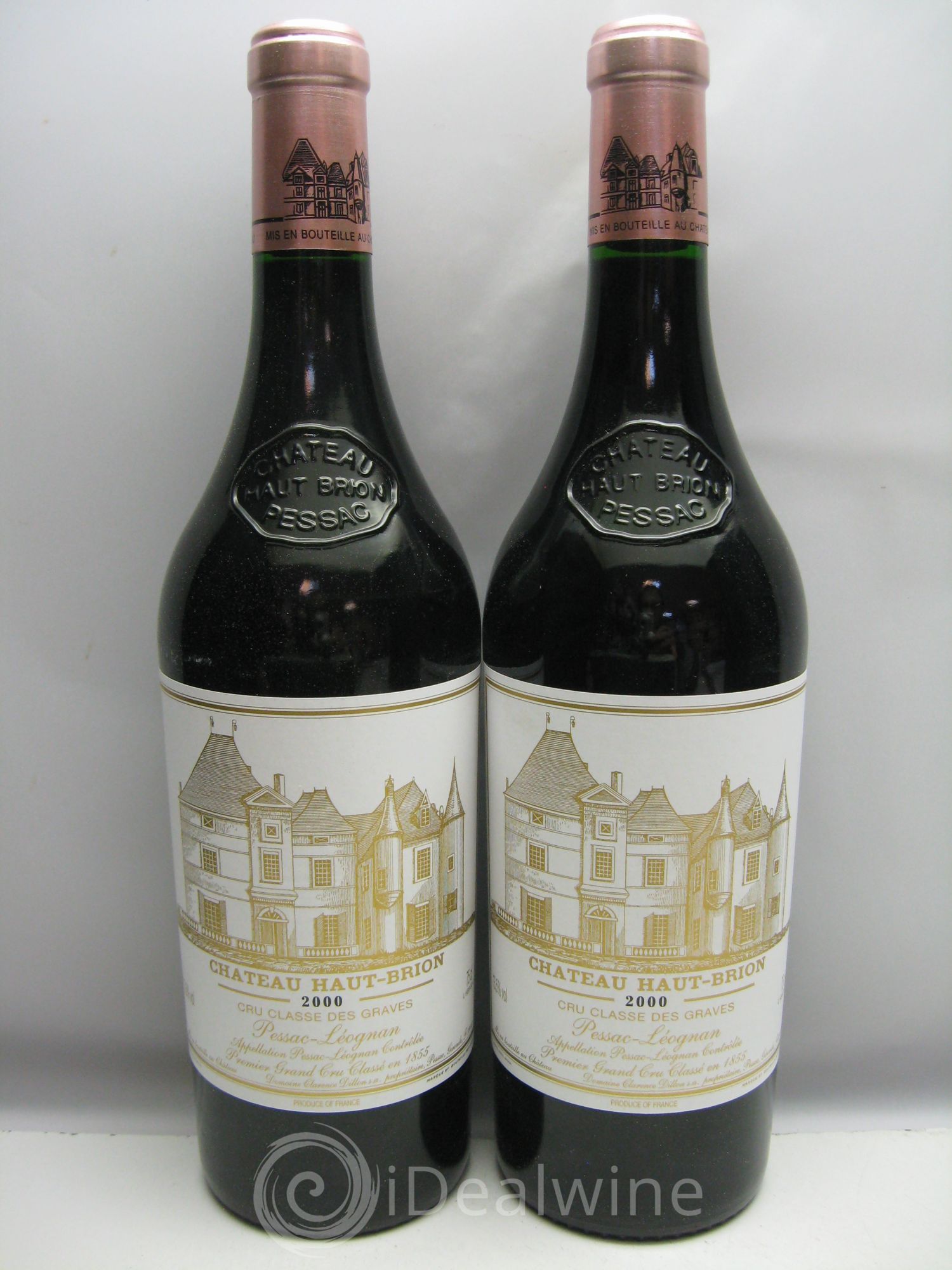 Château Haut Brion 1er Grand Cru Classé 2000 - Lot de 6 bouteilles - 2