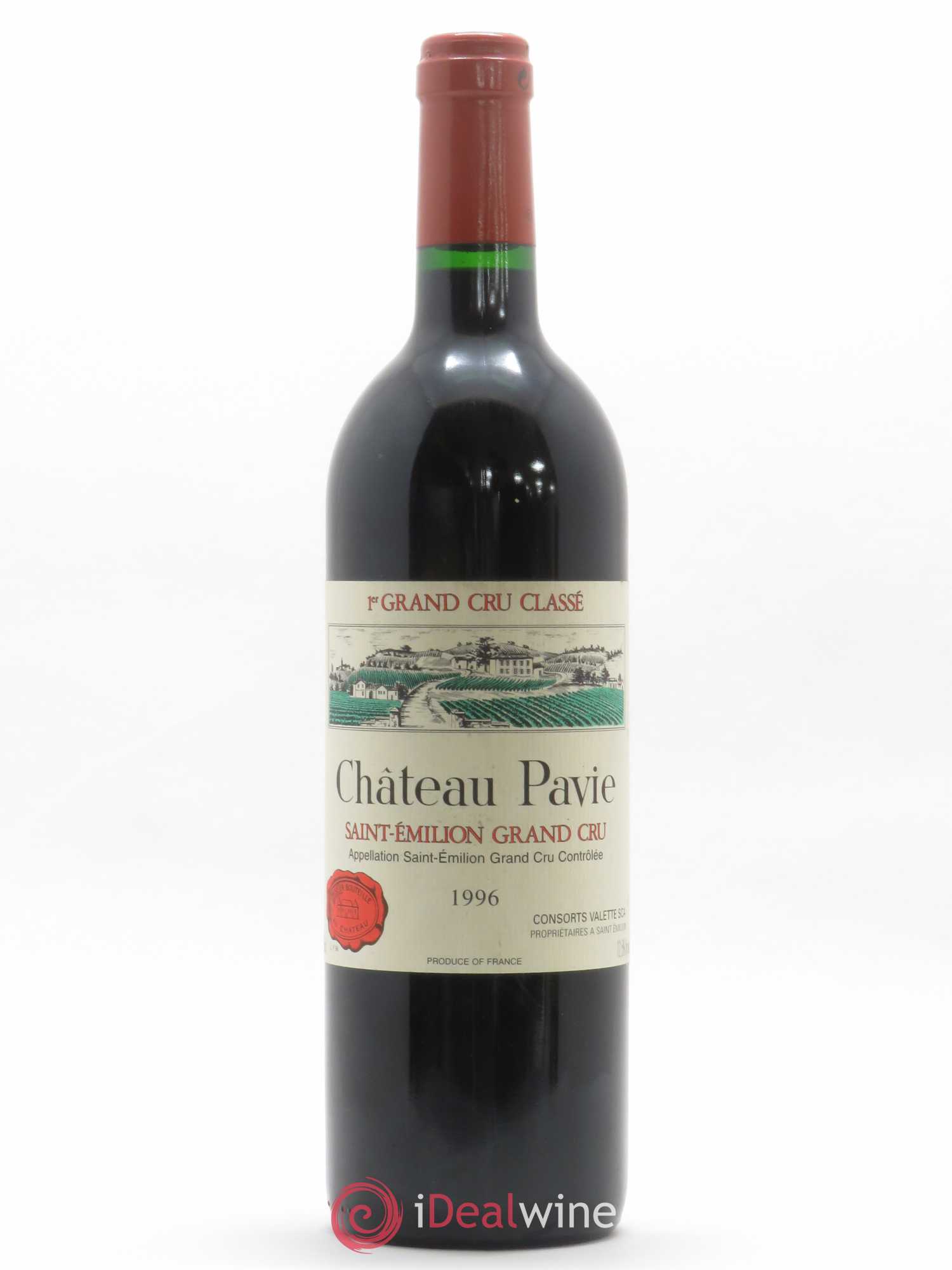 Château Pavie 1er Grand Cru Classé A 1996 - Lot de 1 bouteille - 0
