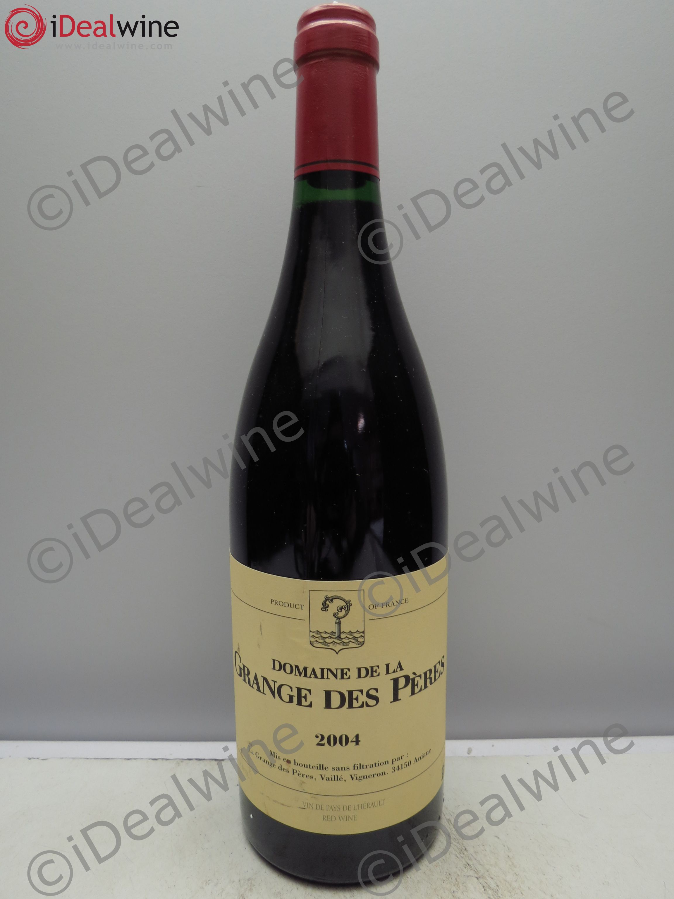 Pays d'Hérault Grange des Pères Laurent Vaillé 2004 - Lot de 1 bouteille - 0