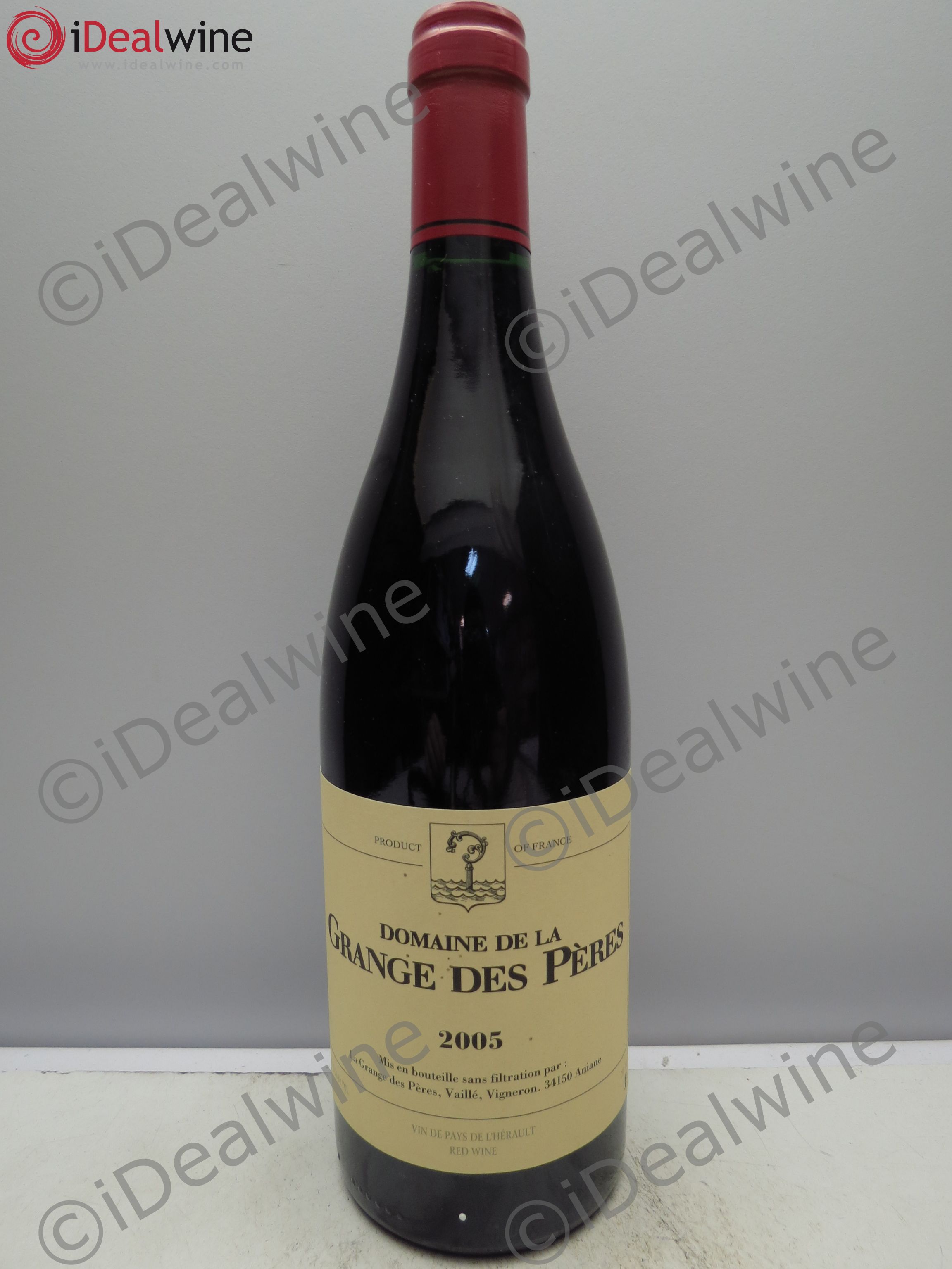 Pays d'Hérault Grange des Pères Laurent Vaillé 2005 - Lot de 1 bouteille - 0