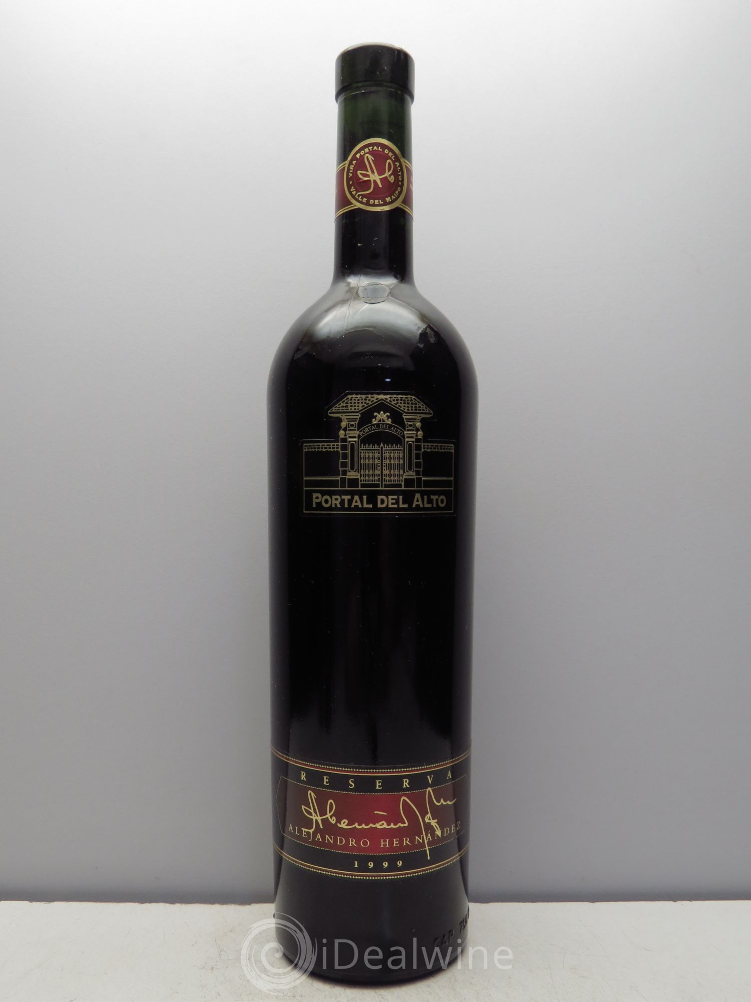 Chili Porta del Alto Reserva Alejandro Hernandez 1999 - Posten von 1 Flasche - 0