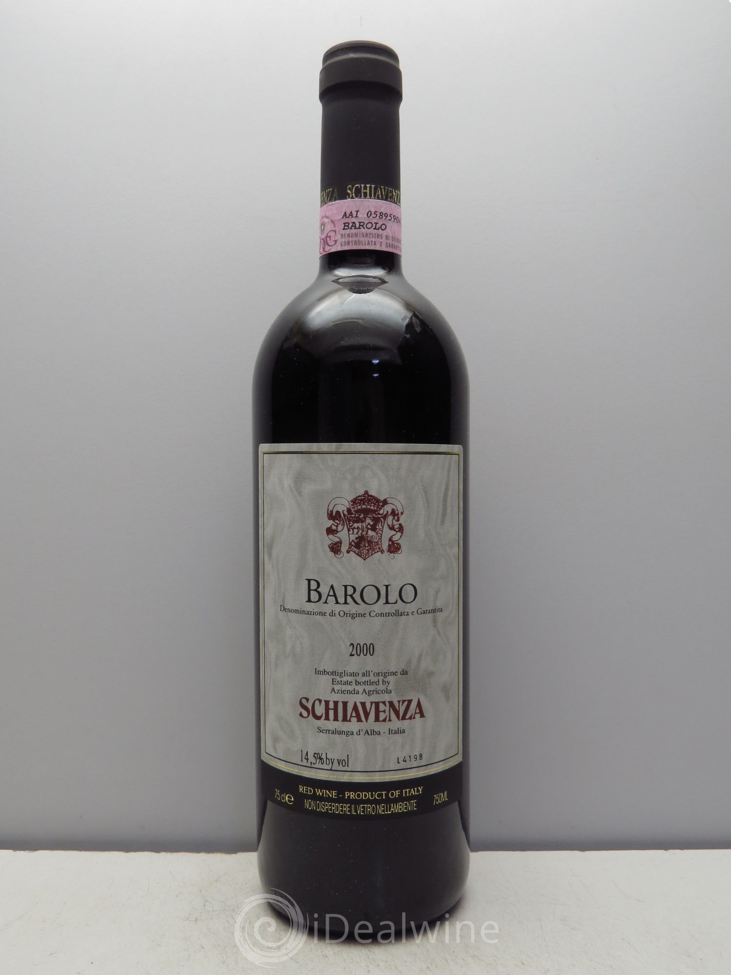 Barolo Schiavenza 2000 - Lot de 12 bouteilles - 0