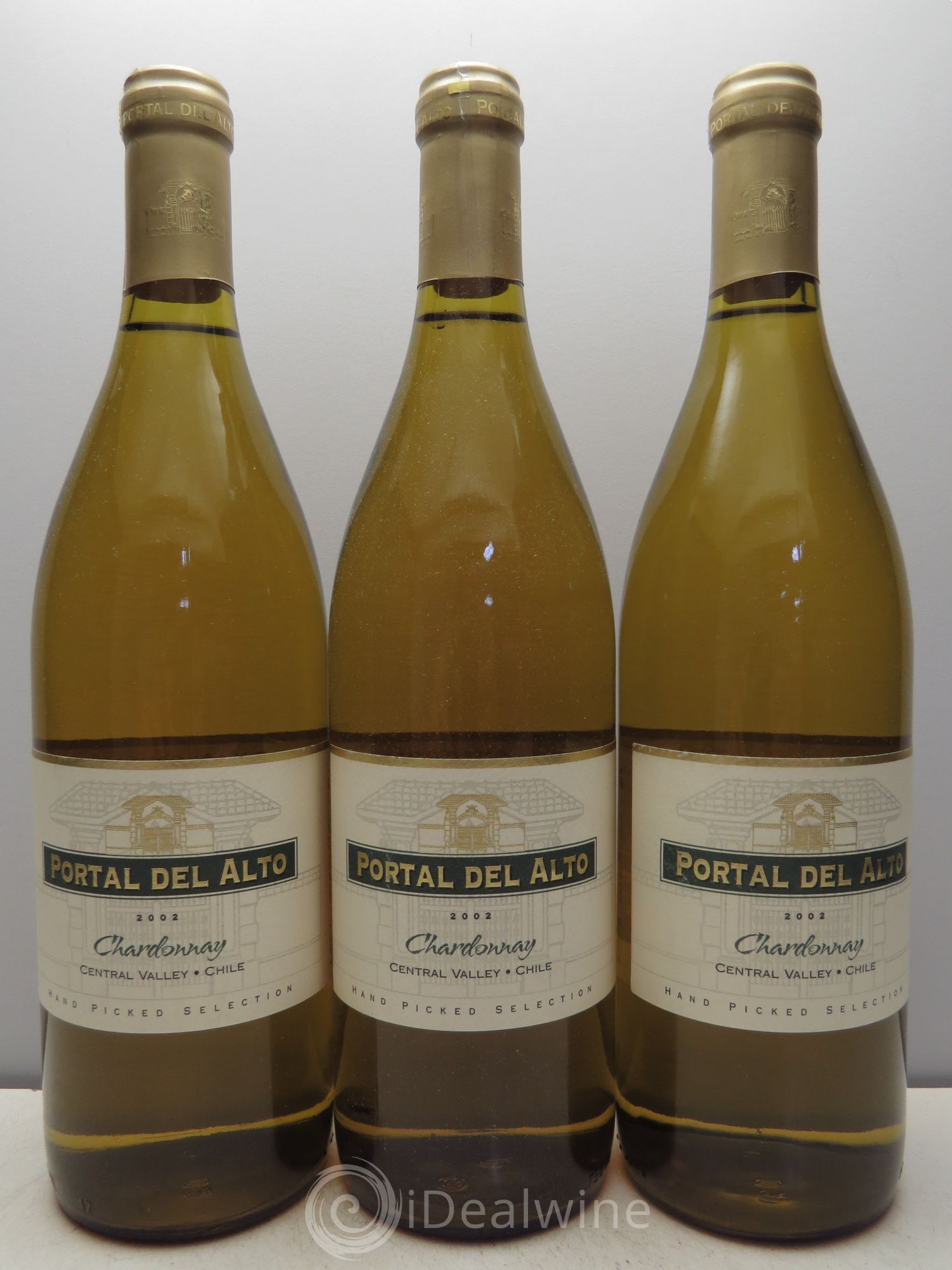 Chili Portal del Alto Chardonnay 2002 - Posten von 3 Flaschen - 0
