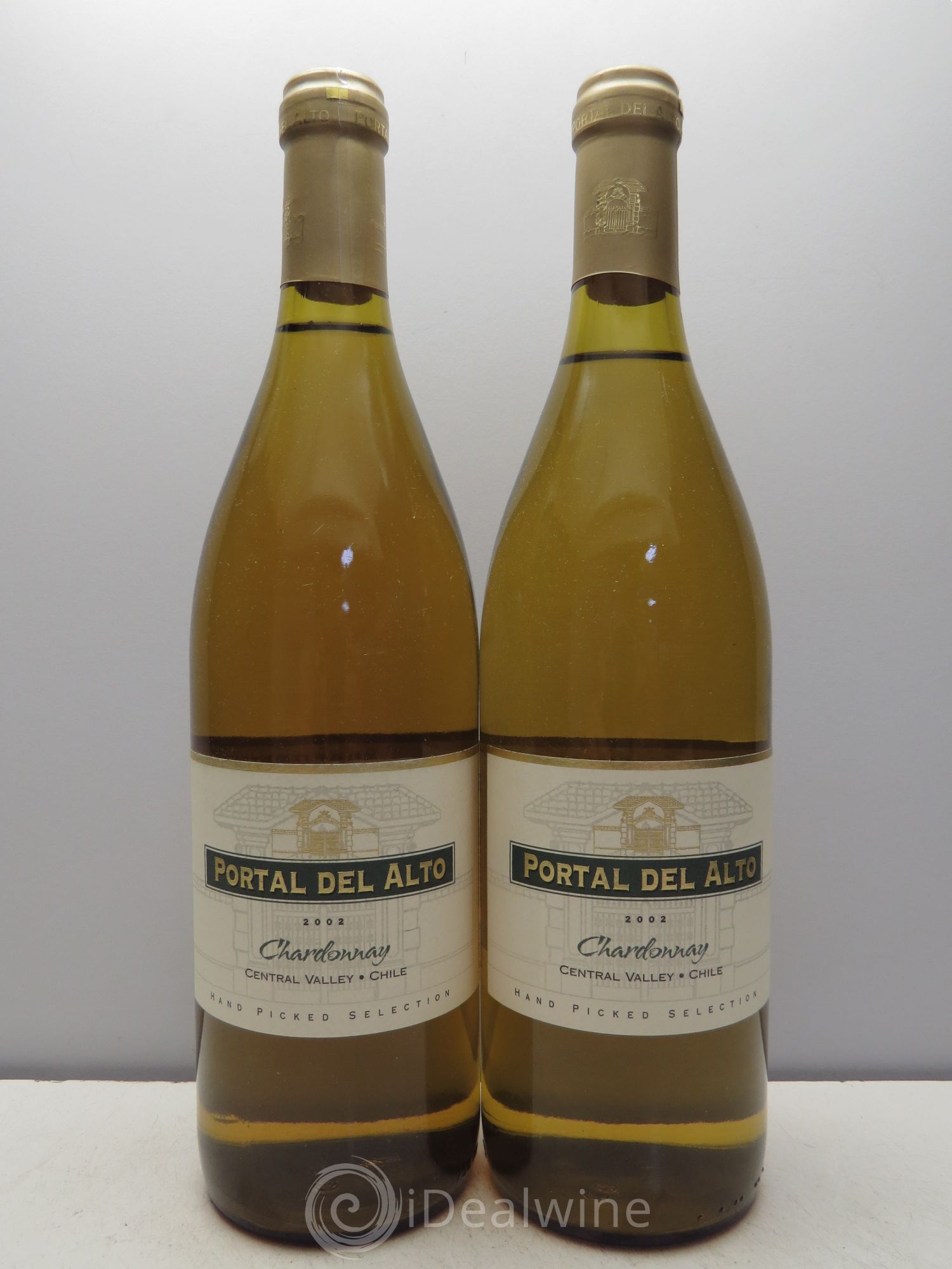 Chili Portal del Alto Chardonnay 2002 - Posten von 2 Flaschen - 0