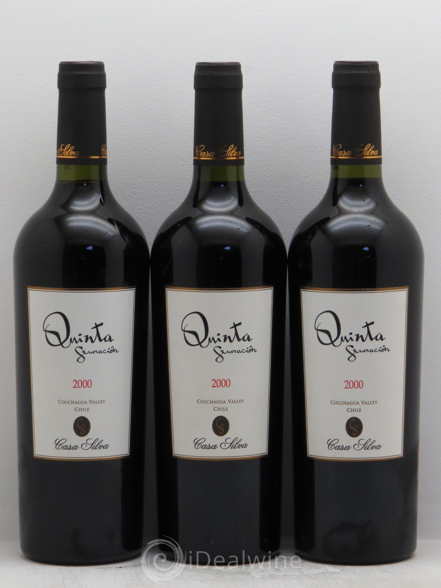 Chili Quinta Generacion Casa Silva Colchagua Valley 2000 - Posten von 3 Flaschen - 0