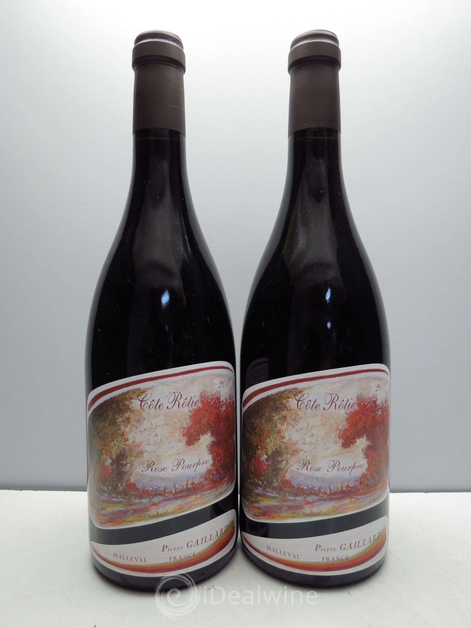 Côte-Rôtie Rose Pourpre Pierre Gaillard (sans prix de réserve/no reserve) 2011 - Posten von 2 Flaschen - 0