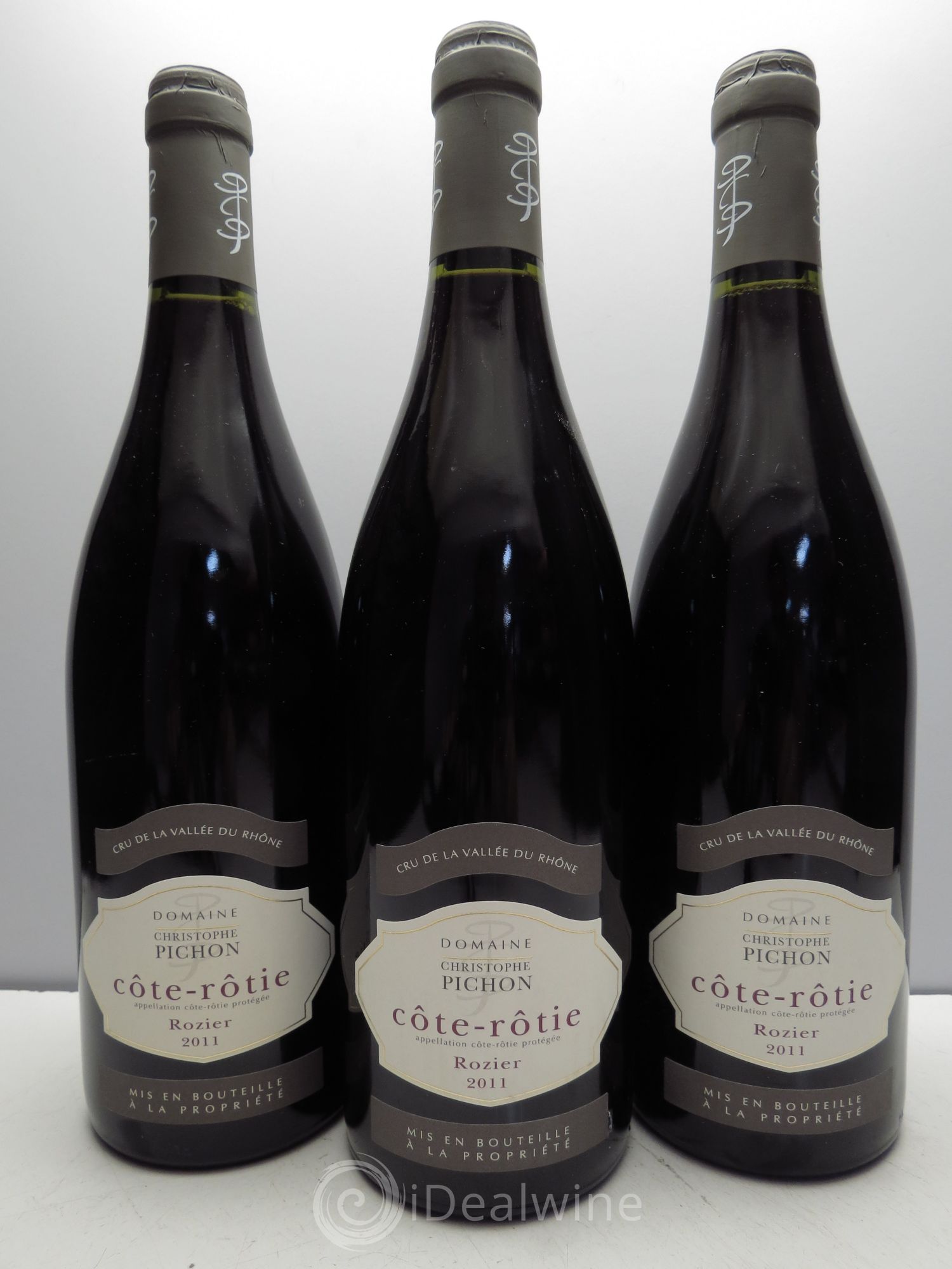 Côte-Rôtie Pichon Côte Rozier (sans prix de réserve/no reserve) 2011 - Posten von 3 Flaschen - 0