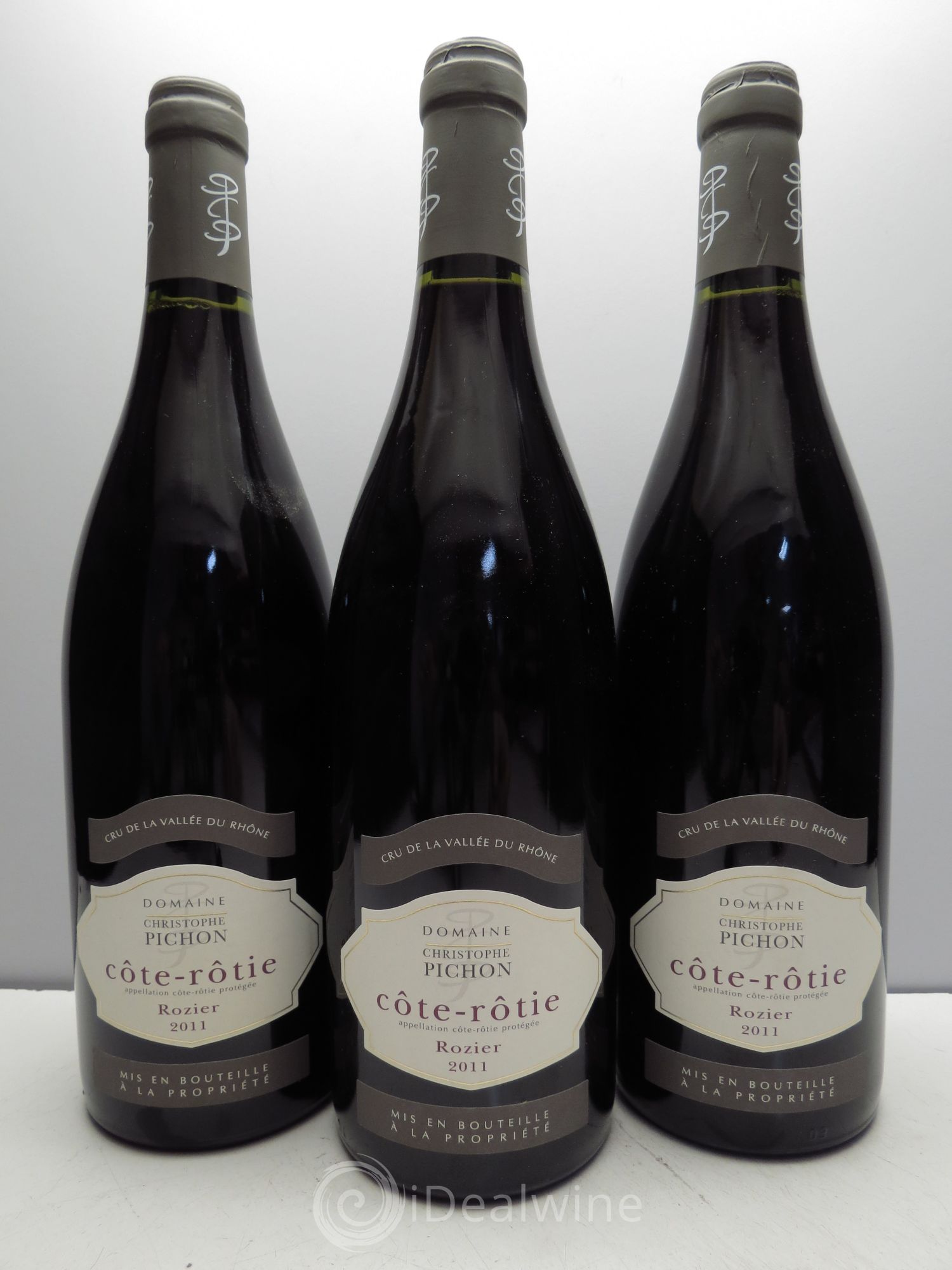 Côte-Rôtie Pichon Côte Rozier (sans prix de réserve/no reserve) 2011 - Posten von 3 Flaschen - 0