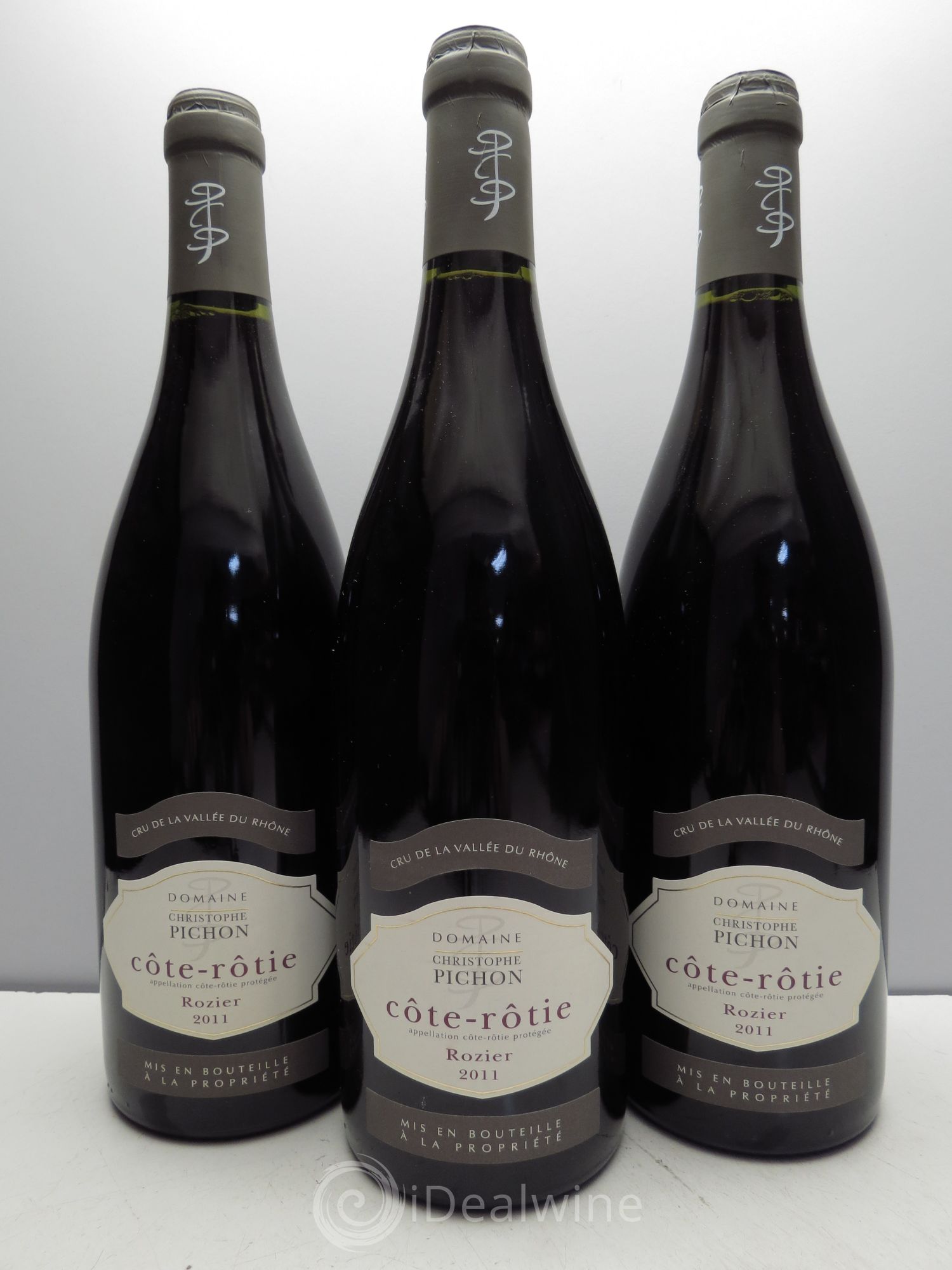 Côte-Rôtie Pichon Côte Rozier (sans prix de réserve/no reserve) 2011 - Posten von 3 Flaschen - 0