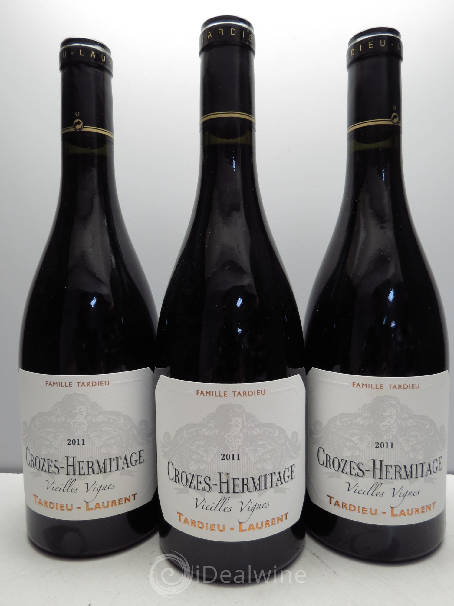 Crozes-Hermitage Vieilles Vignes (sans prix de réserve/no reserve) 2011 - Posten von 3 Flaschen - 0