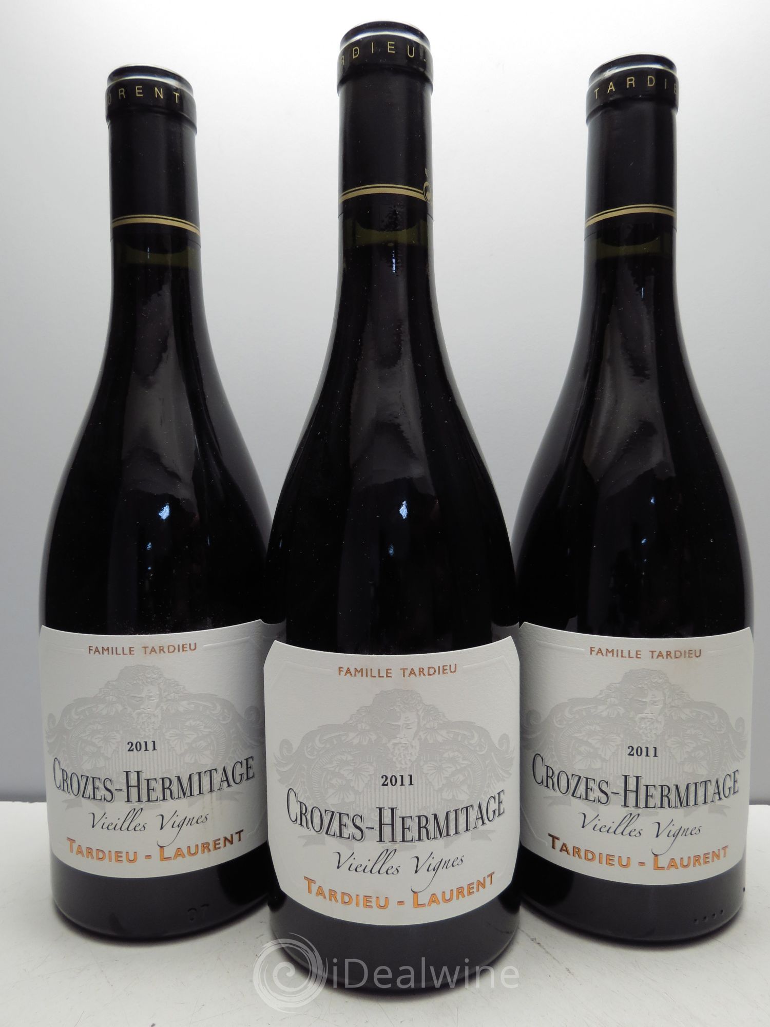 Crozes-Hermitage Vieilles Vignes (sans prix de réserve/no reserve) 2011 - Posten von 3 Flaschen - 0