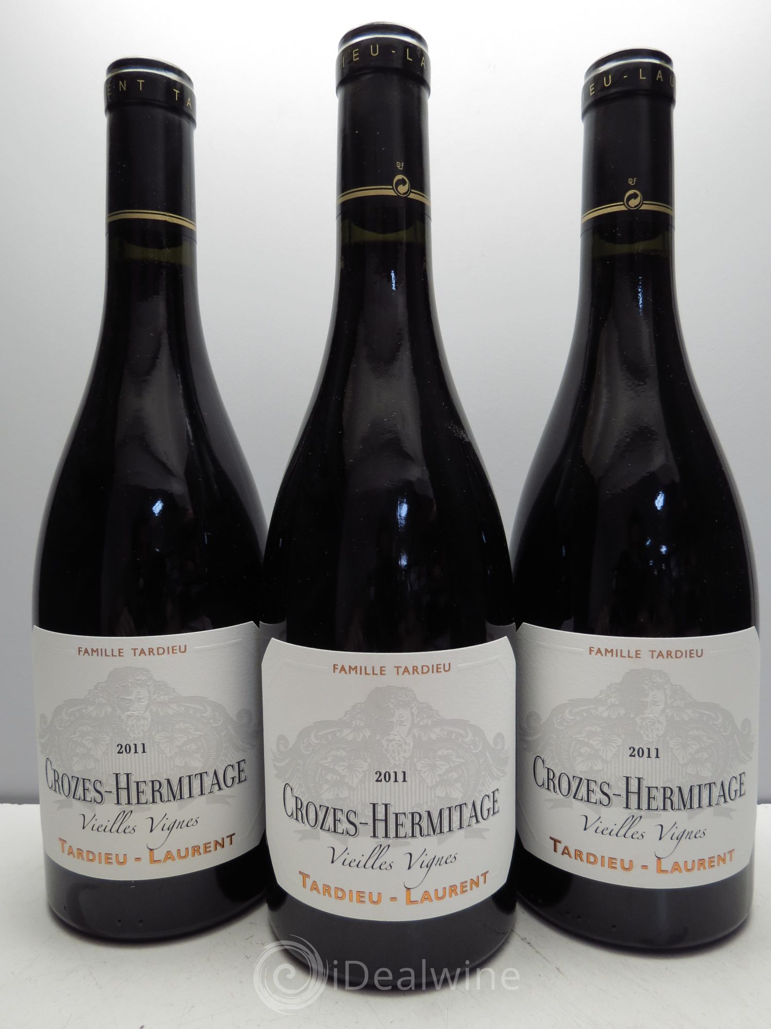 Crozes-Hermitage Vieilles Vignes (sans prix de réserve/no reserve) 2011 - Posten von 3 Flaschen - 0