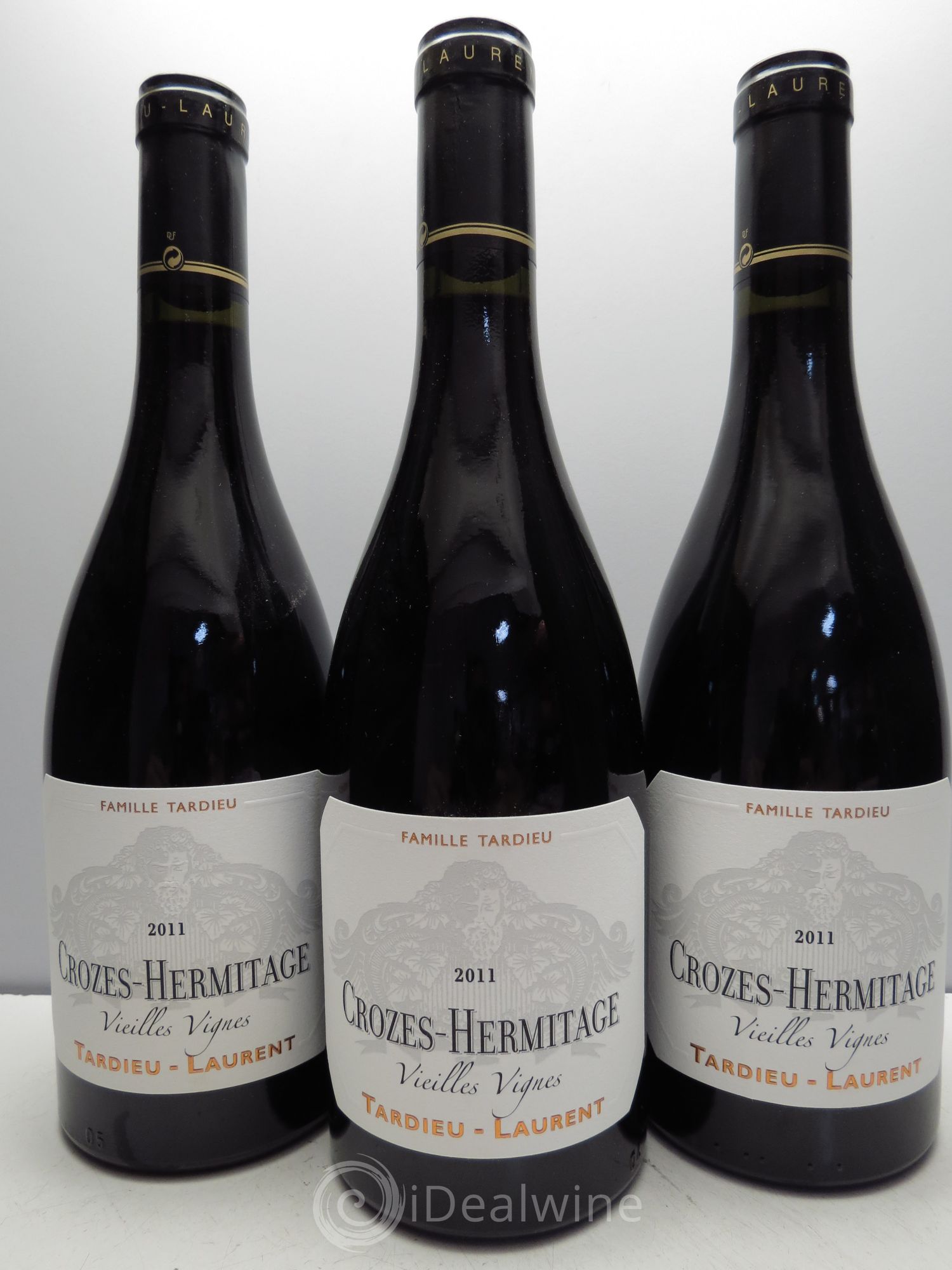 Crozes-Hermitage Vieilles Vignes (sans prix de réserve/no reserve) 2011 - Posten von 3 Flaschen - 0