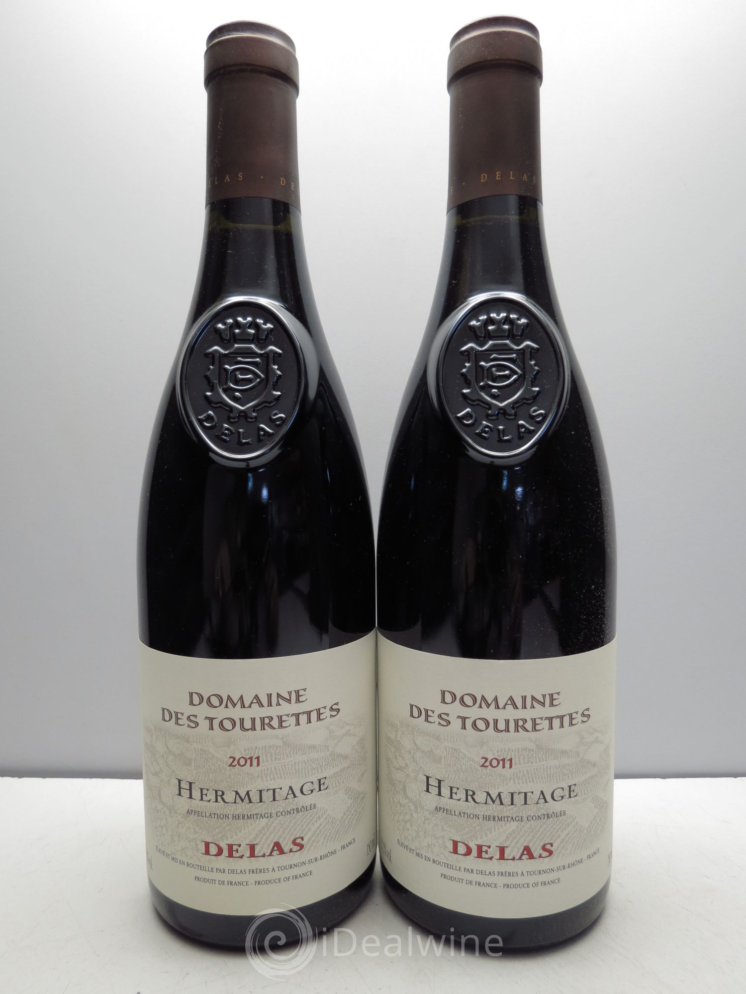 Hermitage Marquise de la Tourette Delas Frères (sans prix de réserve/no reserve) 2011 - Lotto di 2 bottiglie - 0