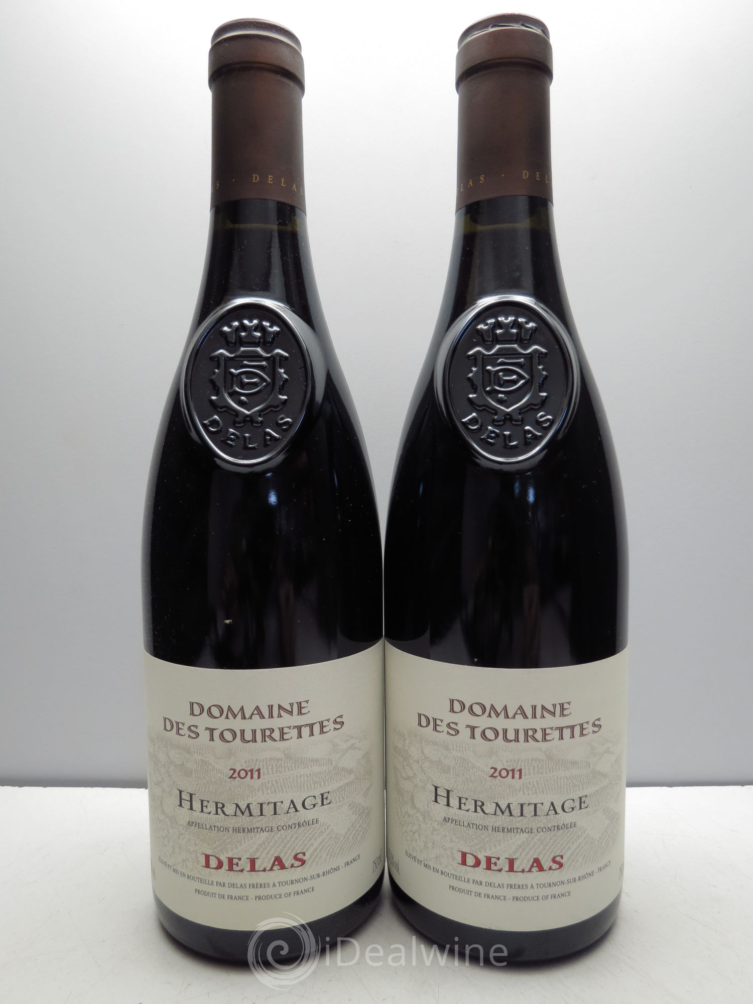 Hermitage Marquise de la Tourette Delas Frères (sans prix de réserve/no reserve) 2011 - Lotto di 2 bottiglie - 0
