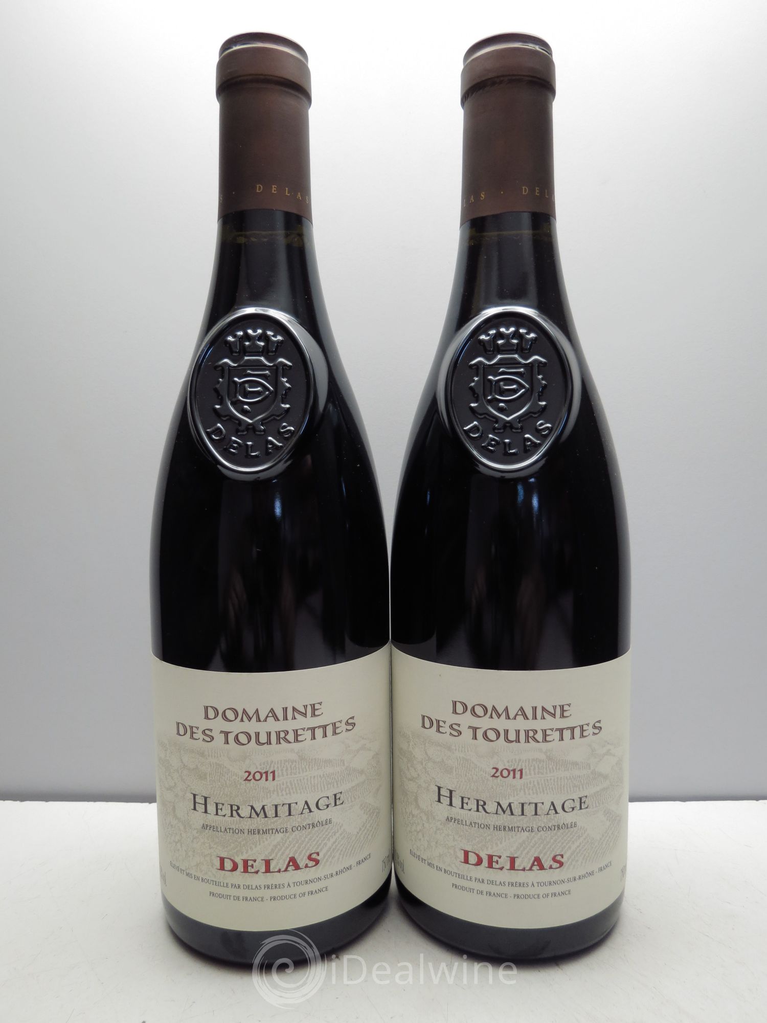 Hermitage Marquise de la Tourette Delas Frères (sans prix de réserve/no reserve) 2011 - Lotto di 2 bottiglie - 0
