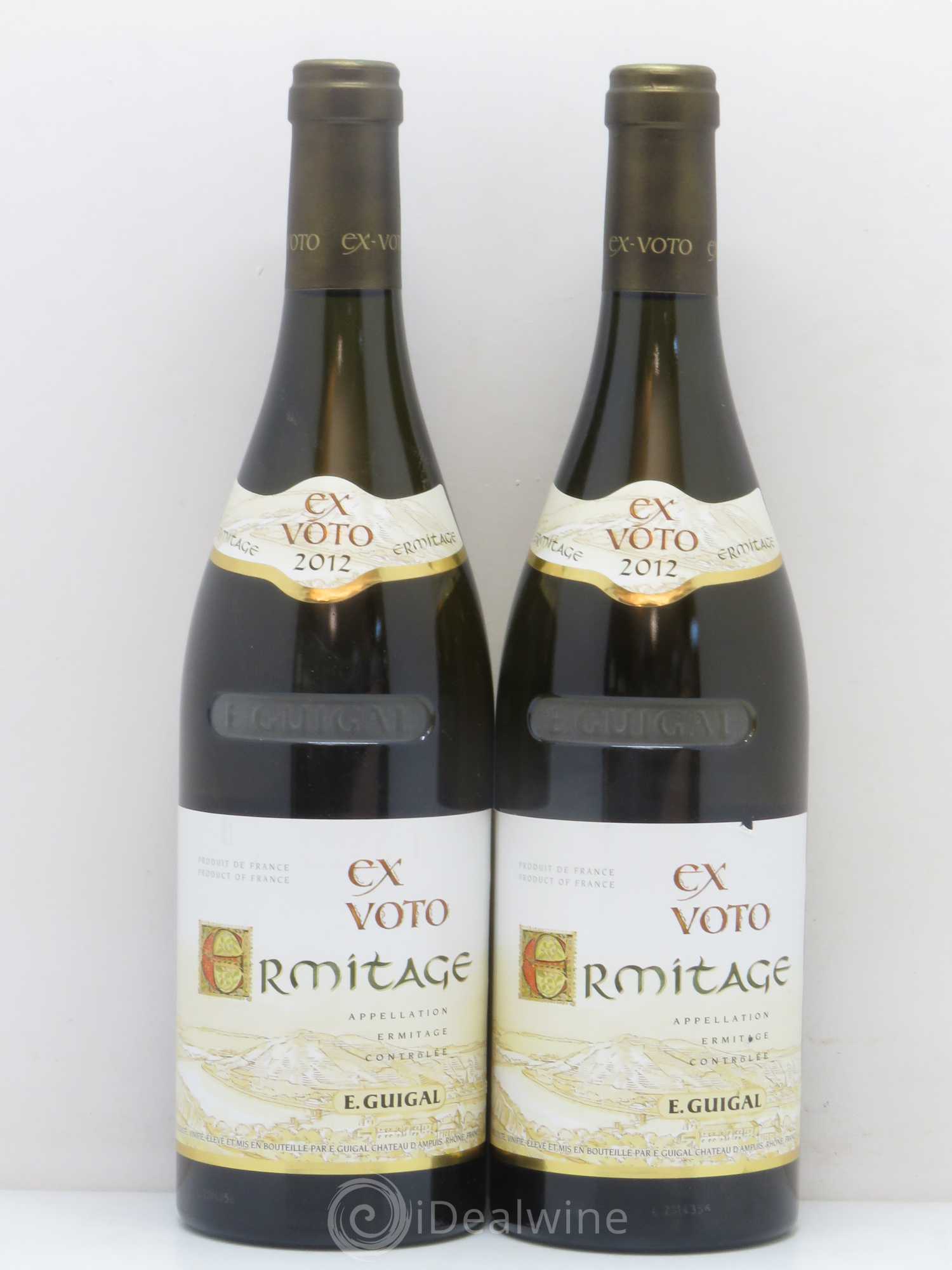 Ermitage Ex Voto Guigal (sans prix de réserve) 2012 - Lot de 2 bouteilles - 0