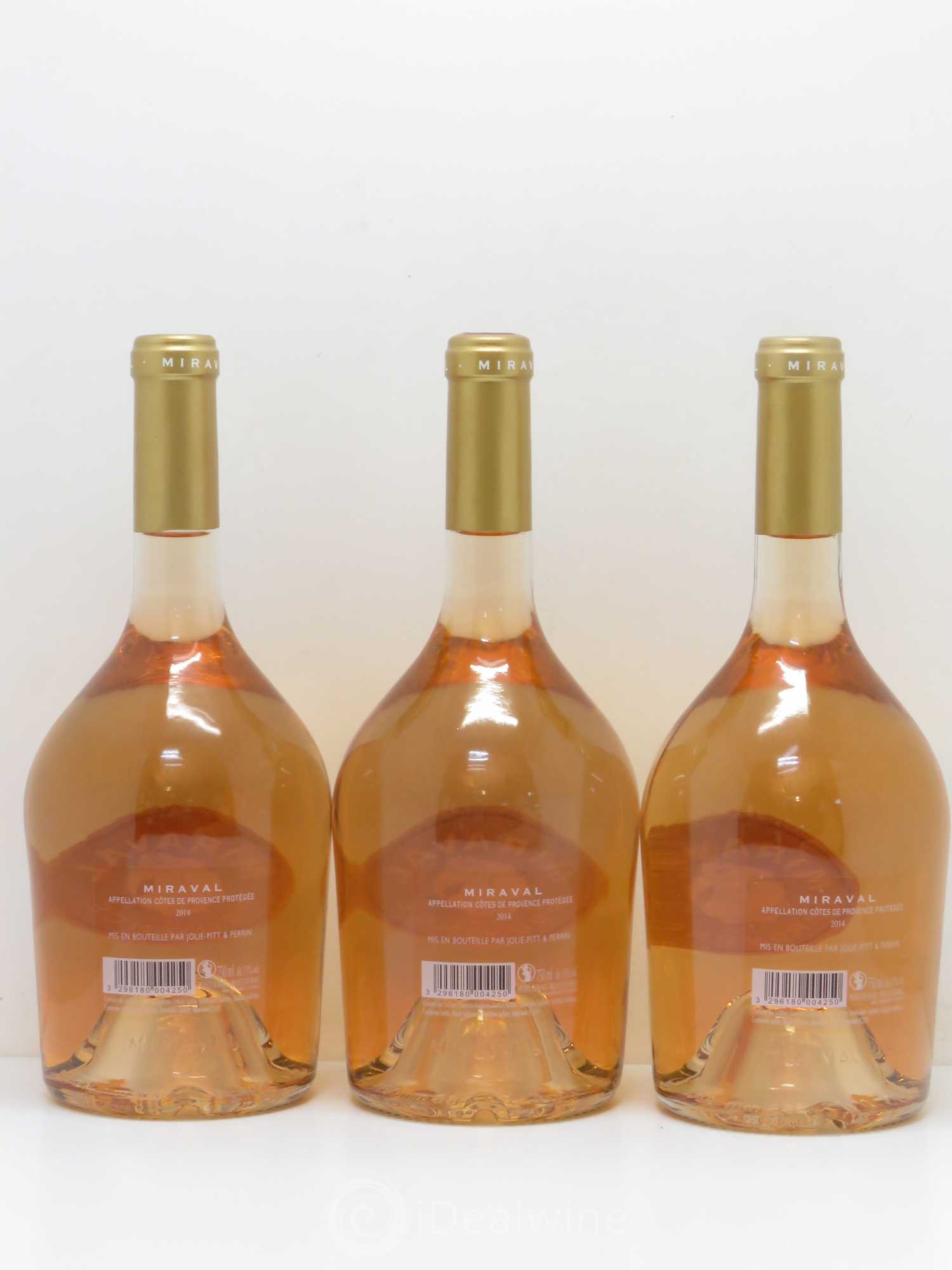 Côtes de Provence Miraval (sans prix de réserve) 2014 - Posten von 3 Flaschen - 1