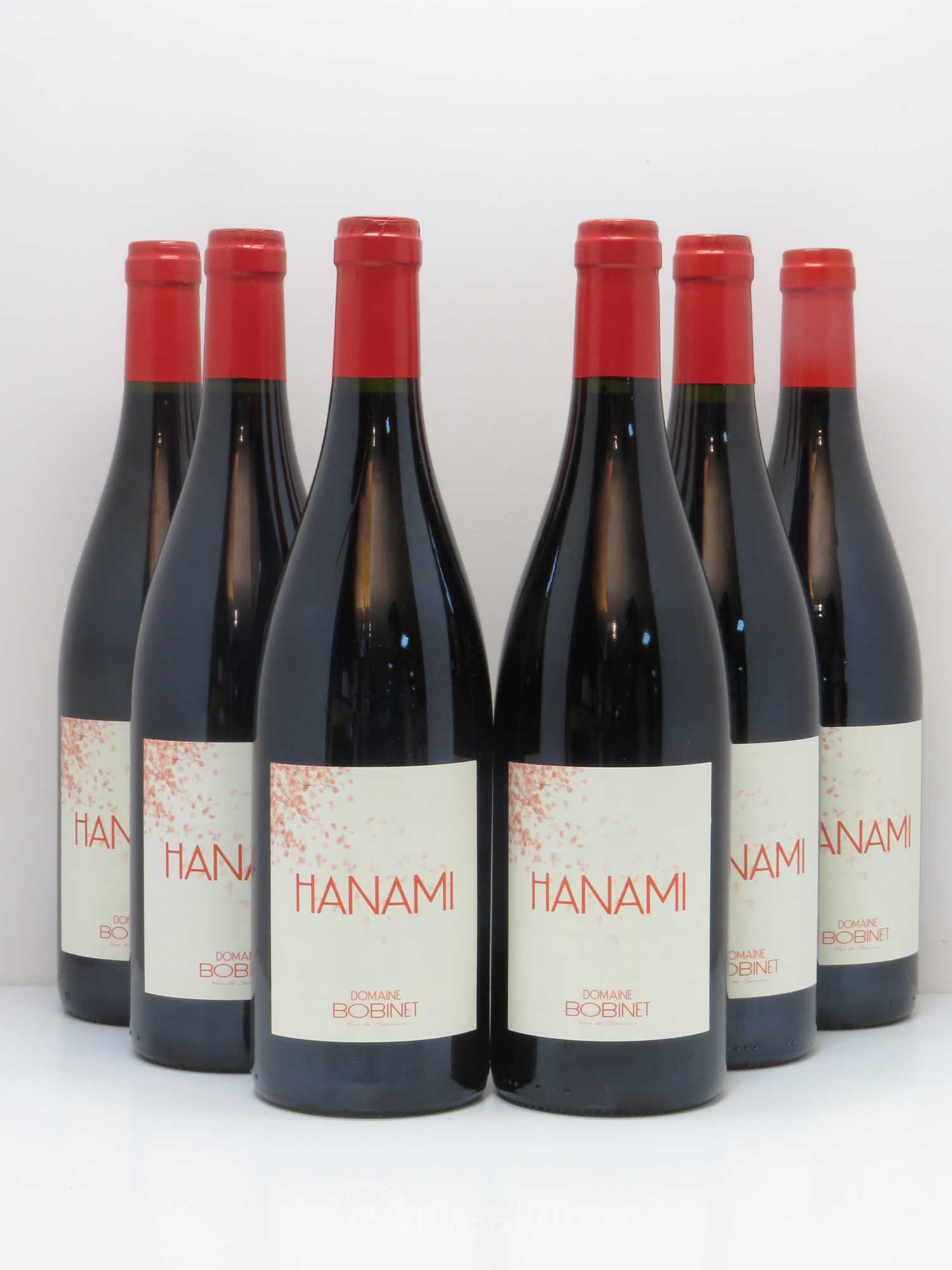 Saumur-Champigny Hanami Sebastien Bobinet (sans prix de réserve) 2014 - Lot de 6 bouteilles - 0