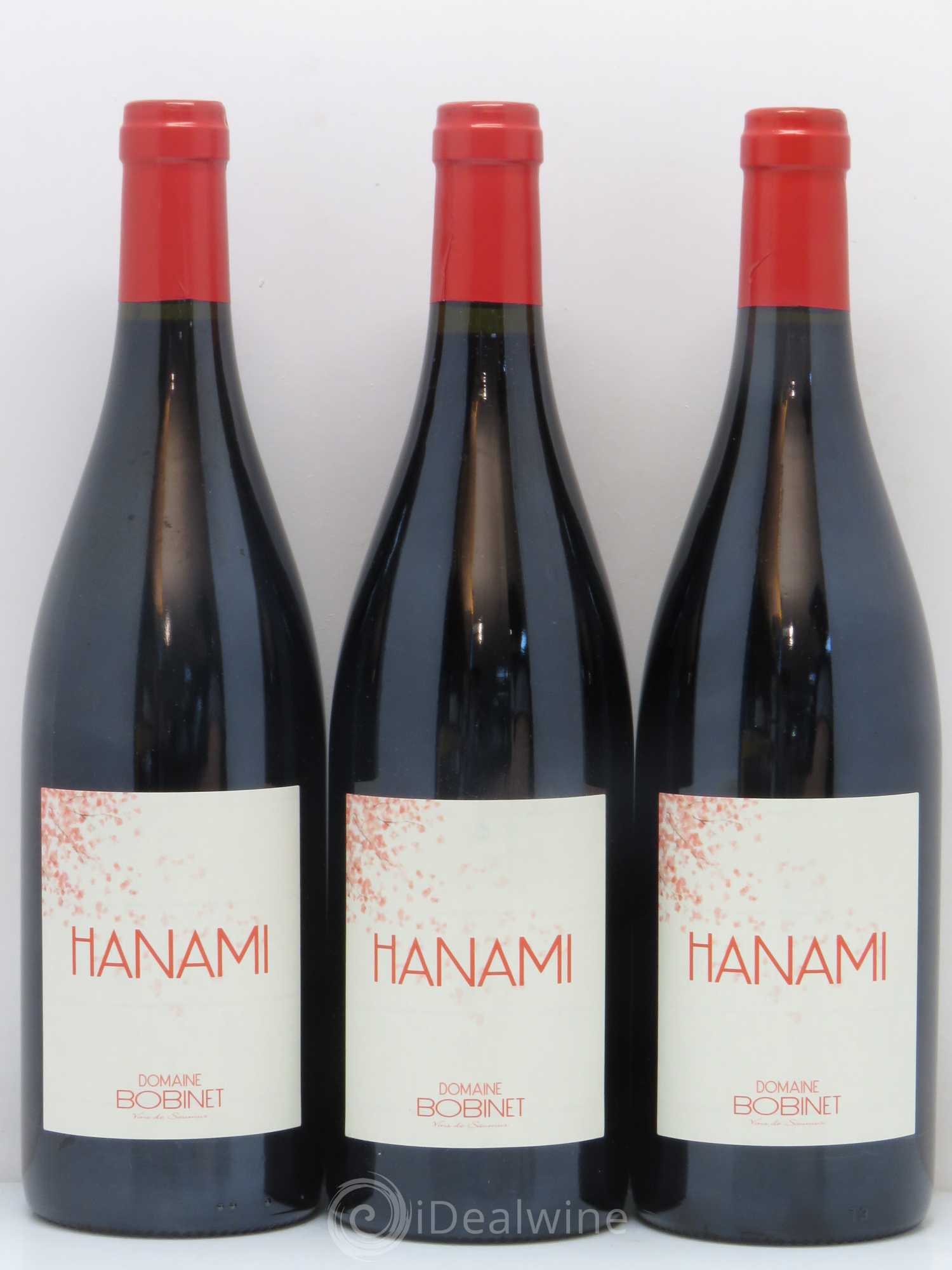 Saumur-Champigny Hanami Sebastien Bobinet (sans prix de réserve) 2014 - Posten von 3 Flaschen - 0