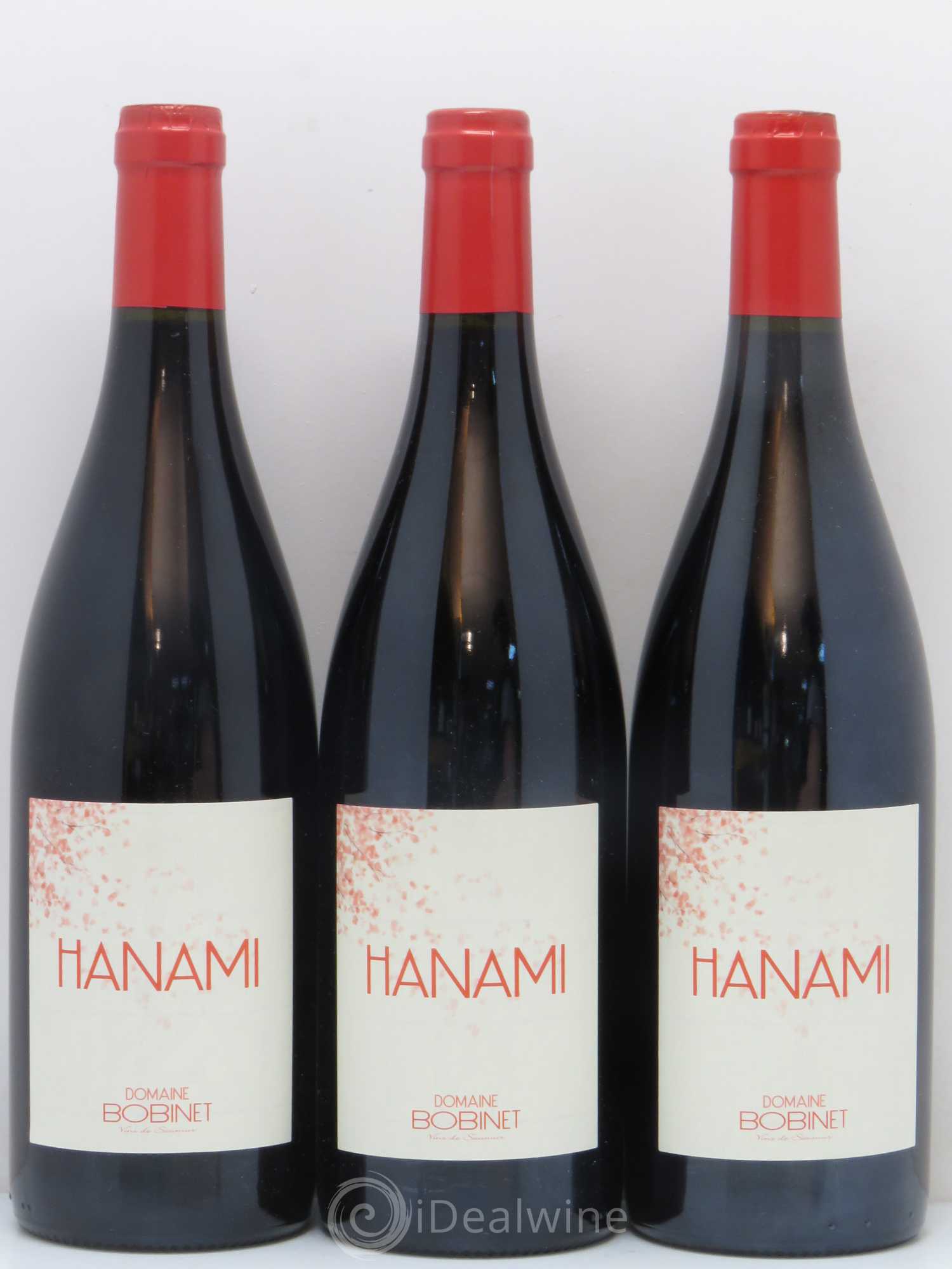 Saumur-Champigny Hanami Sebastien Bobinet (sans prix de réserve) 2014 - Posten von 3 Flaschen - 0