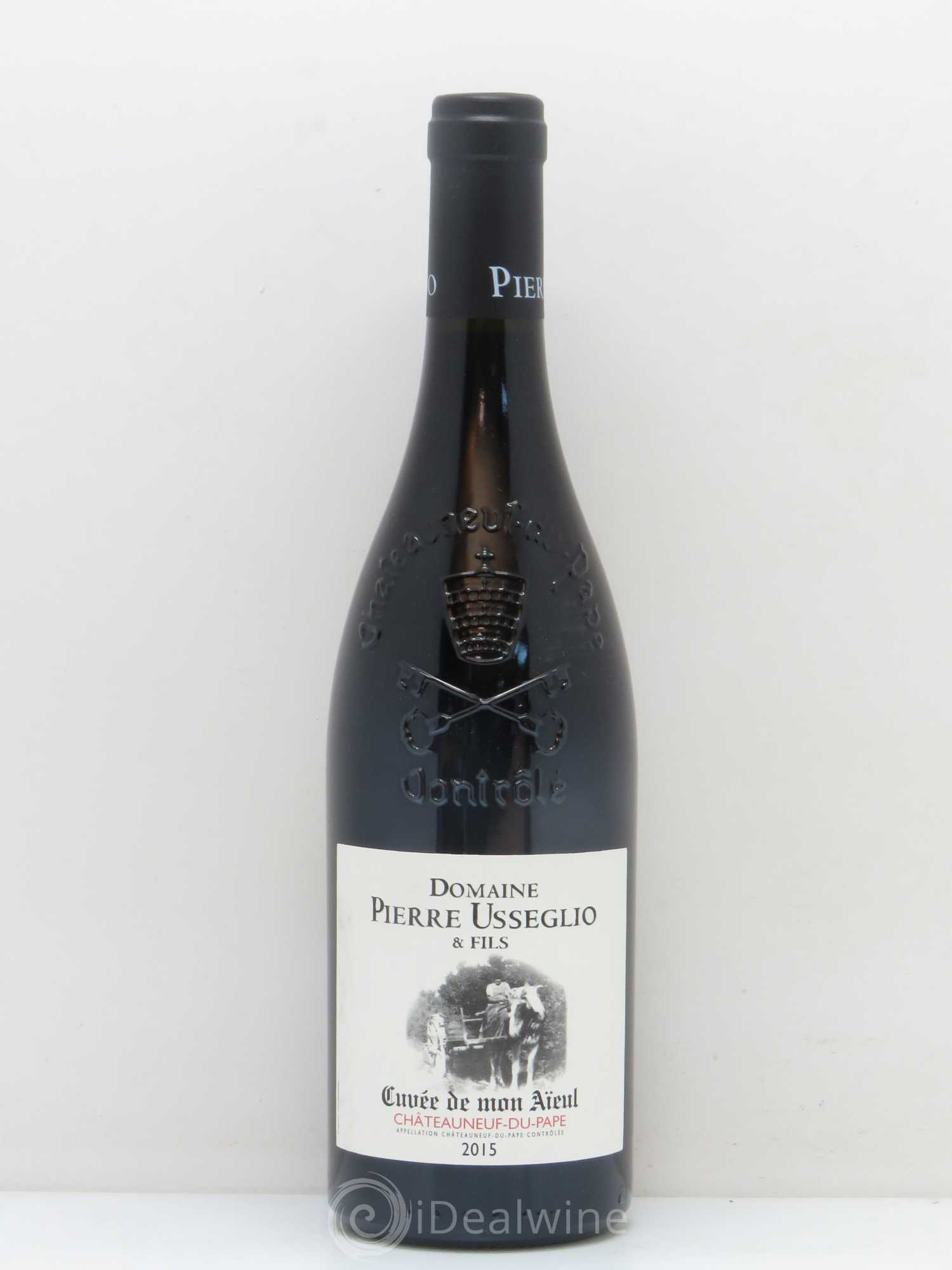 Châteauneuf-du-Pape Cuvée de mon Aïeul Pierre Usseglio & Fils (sans prix de réserve) 2015 - Lot de 1 bouteille - 0
