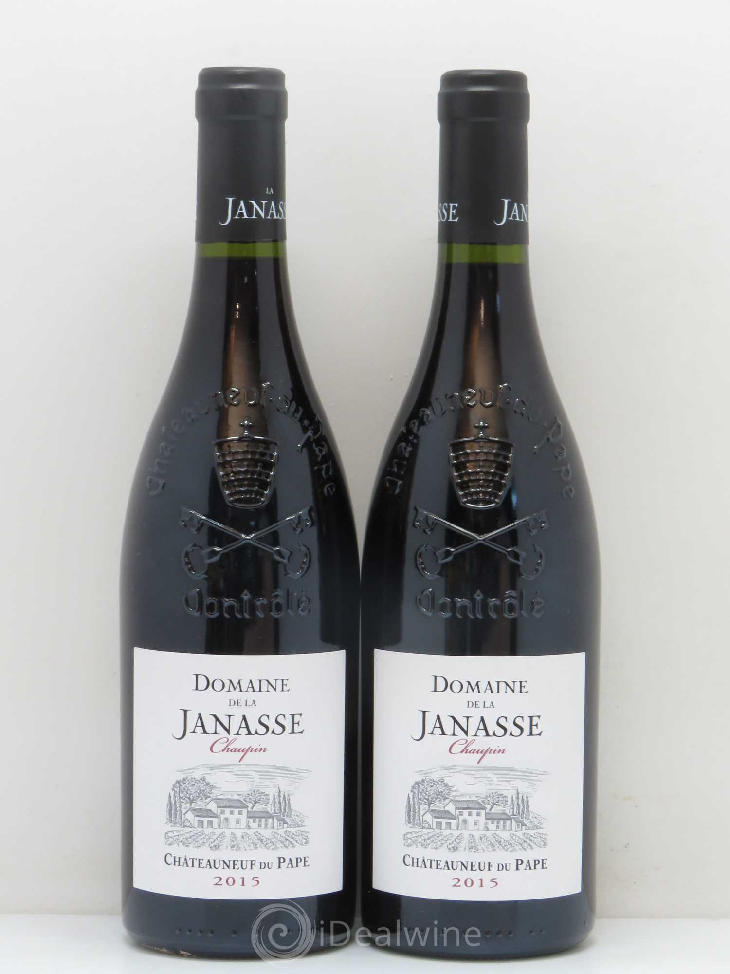 Châteauneuf-du-Pape Cuvée Chaupin La Janasse (Domaine de) (sans prix de réserve) 2015 - Lot de 2 bouteilles - 0