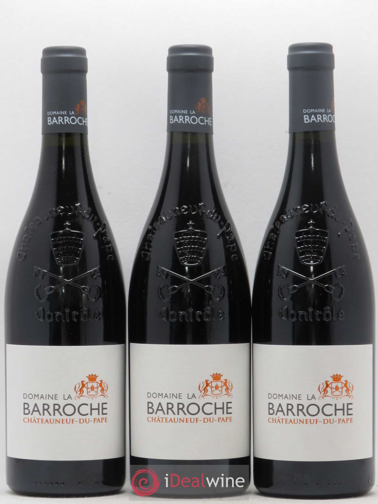 Châteauneuf-du-Pape La Barroche 2015 - Lot de 3 bouteilles - 0