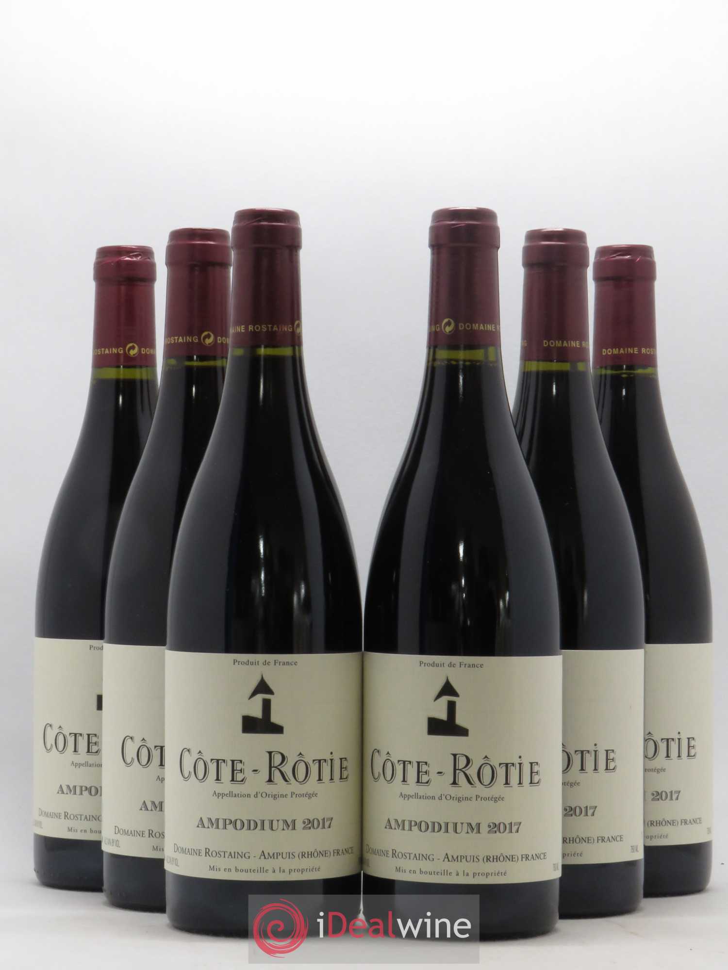 Côte-Rôtie Ampodium René Rostaing 2017 - Lot of 6 bottles - 0
