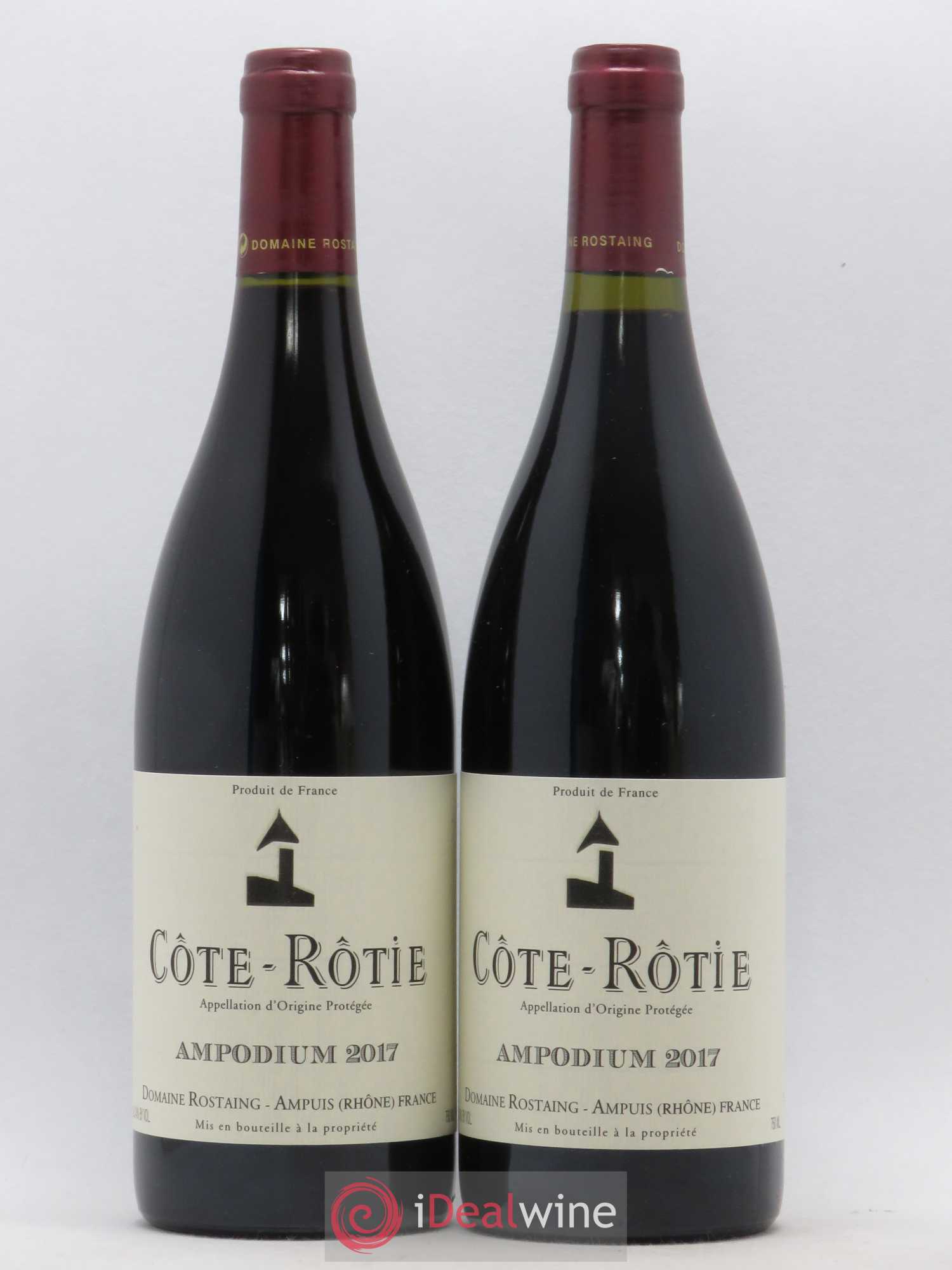 Côte-Rôtie Ampodium René Rostaing 2017 - Lotto di 2 bottiglie - 0