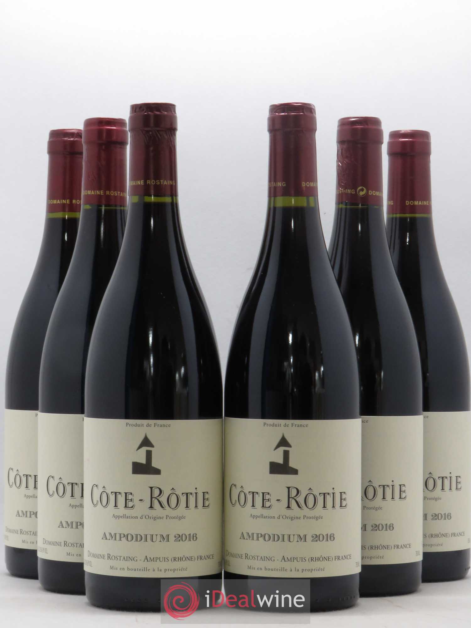 Côte-Rôtie Ampodium René Rostaing 2016 - Lotto di 6 bottiglie - 0